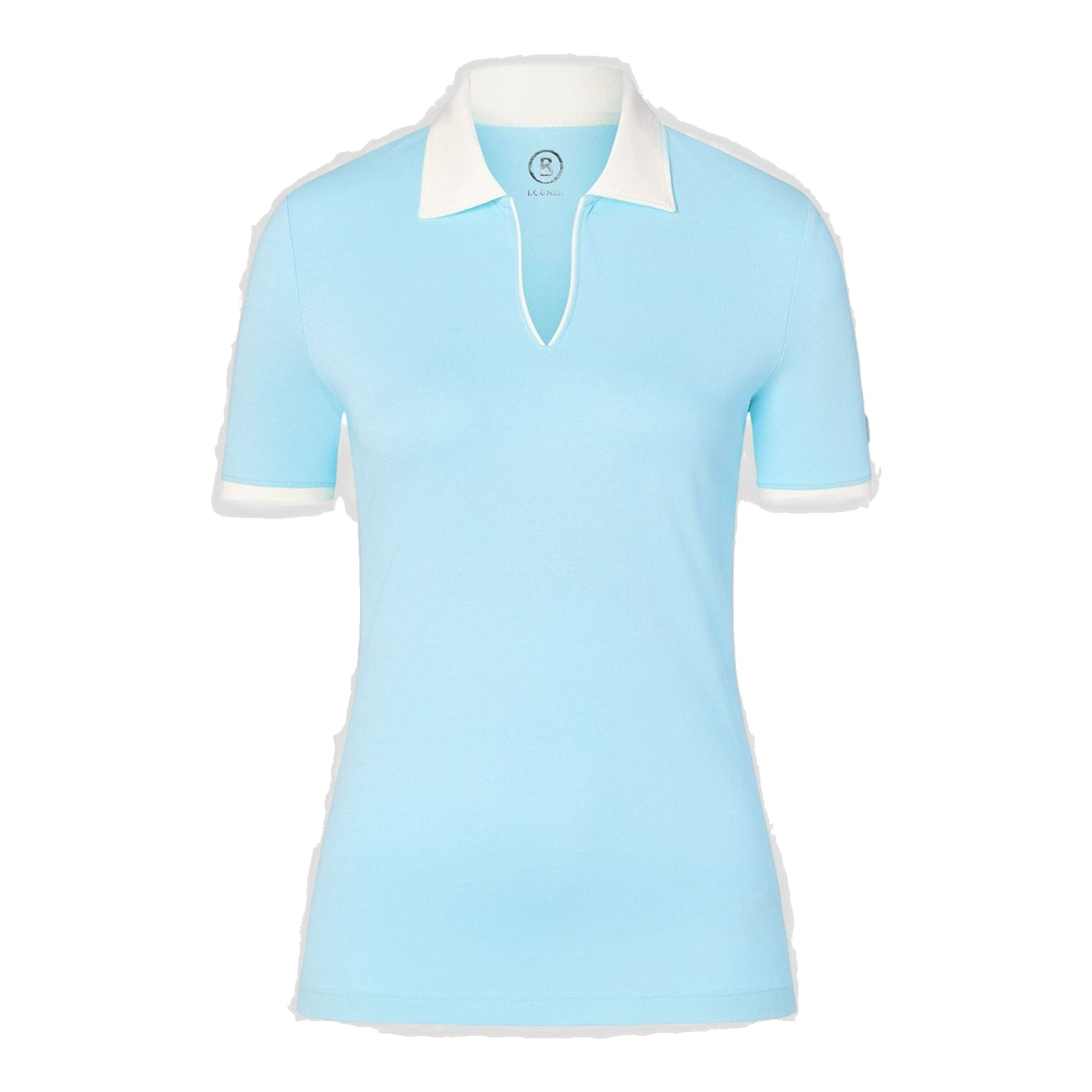 Polo Bogner W Lumi2 Bleu ciel pour femme