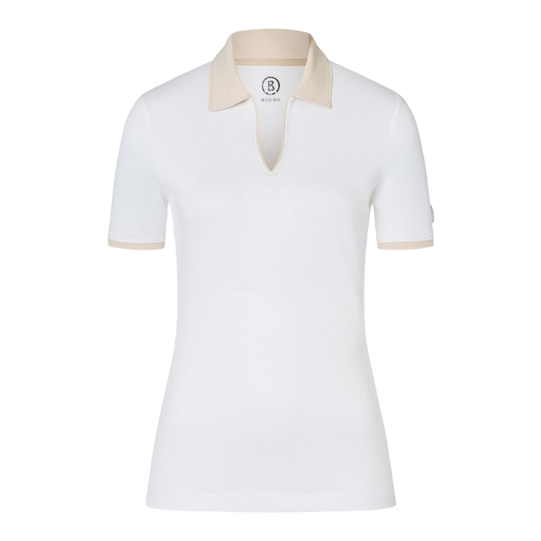 Polo Bogner W Lumi2 Blanc Femme