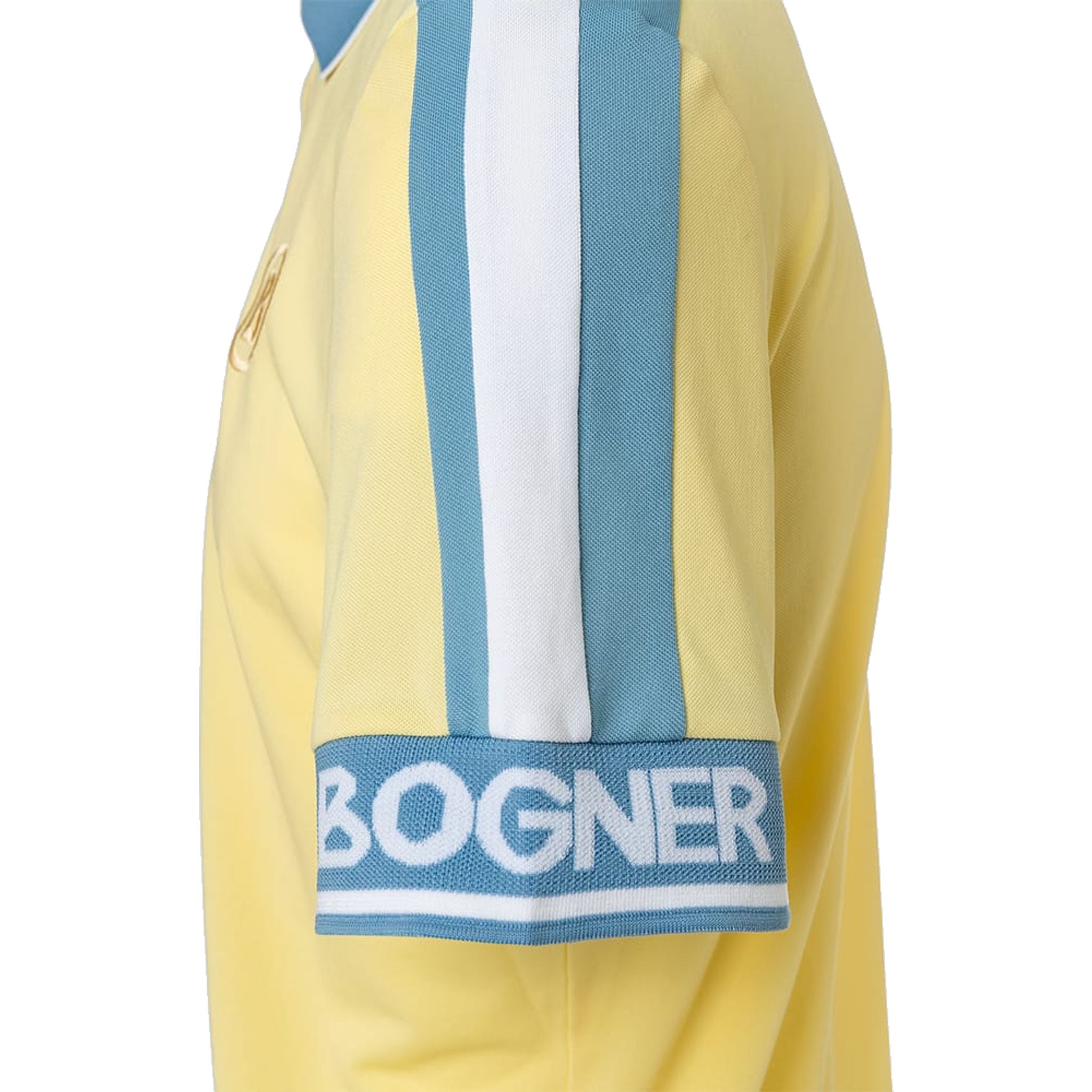 Polo Bogner M Pinos Jaune Pastel Homme