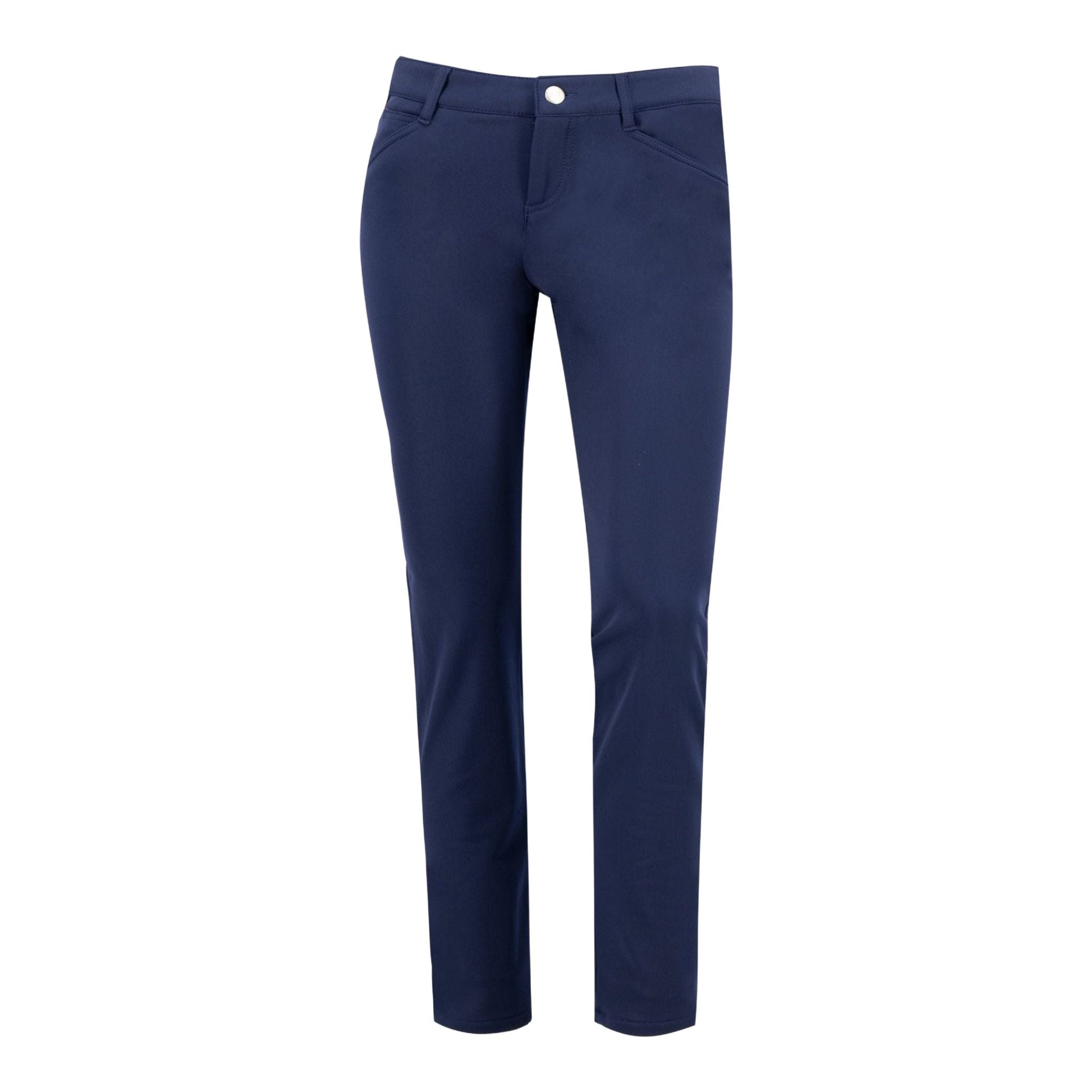 Pantalon Alberto Mona-L WR Super Jersey Femme Marine Femme