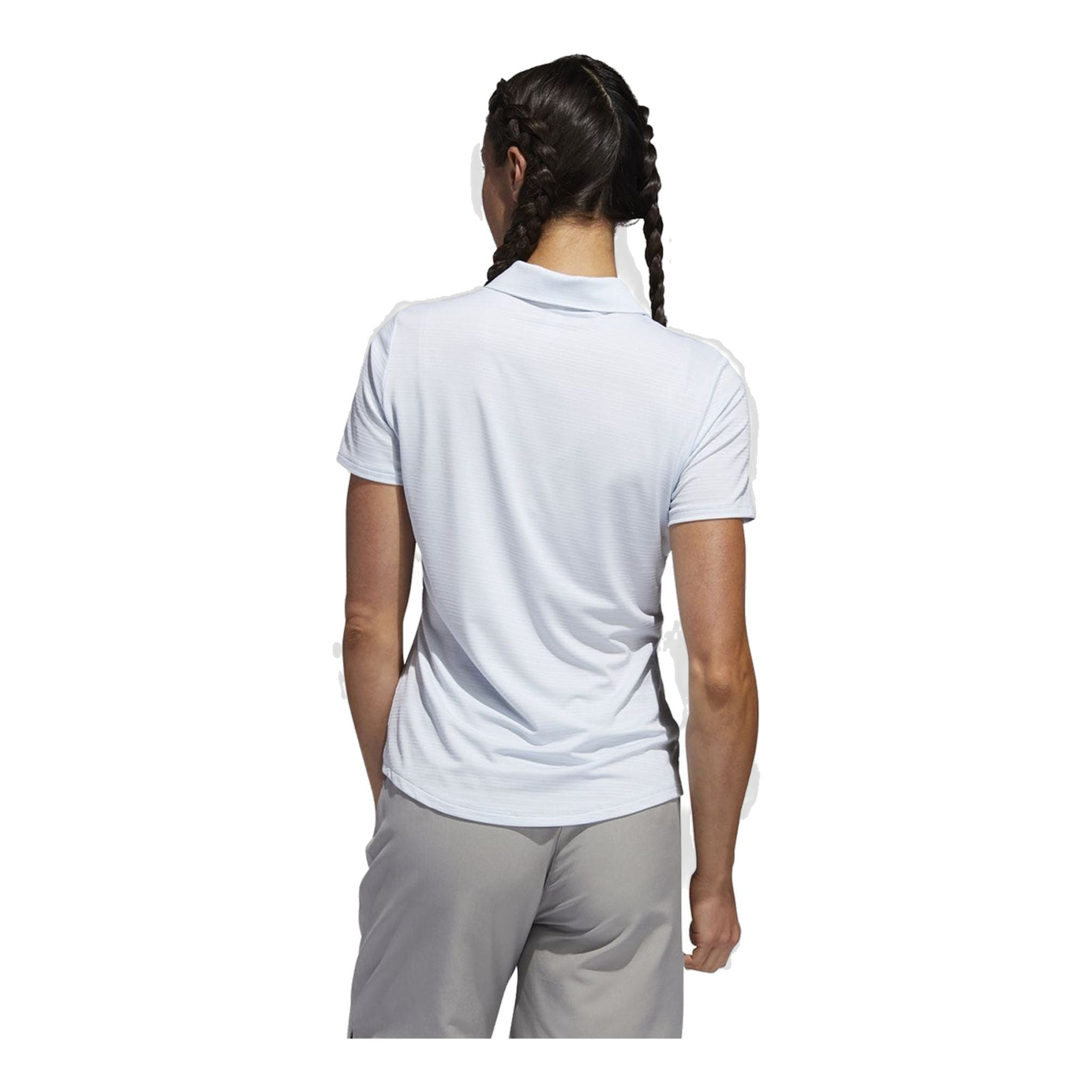 Polo Adidas W Microdot SS Sky Tint Femme