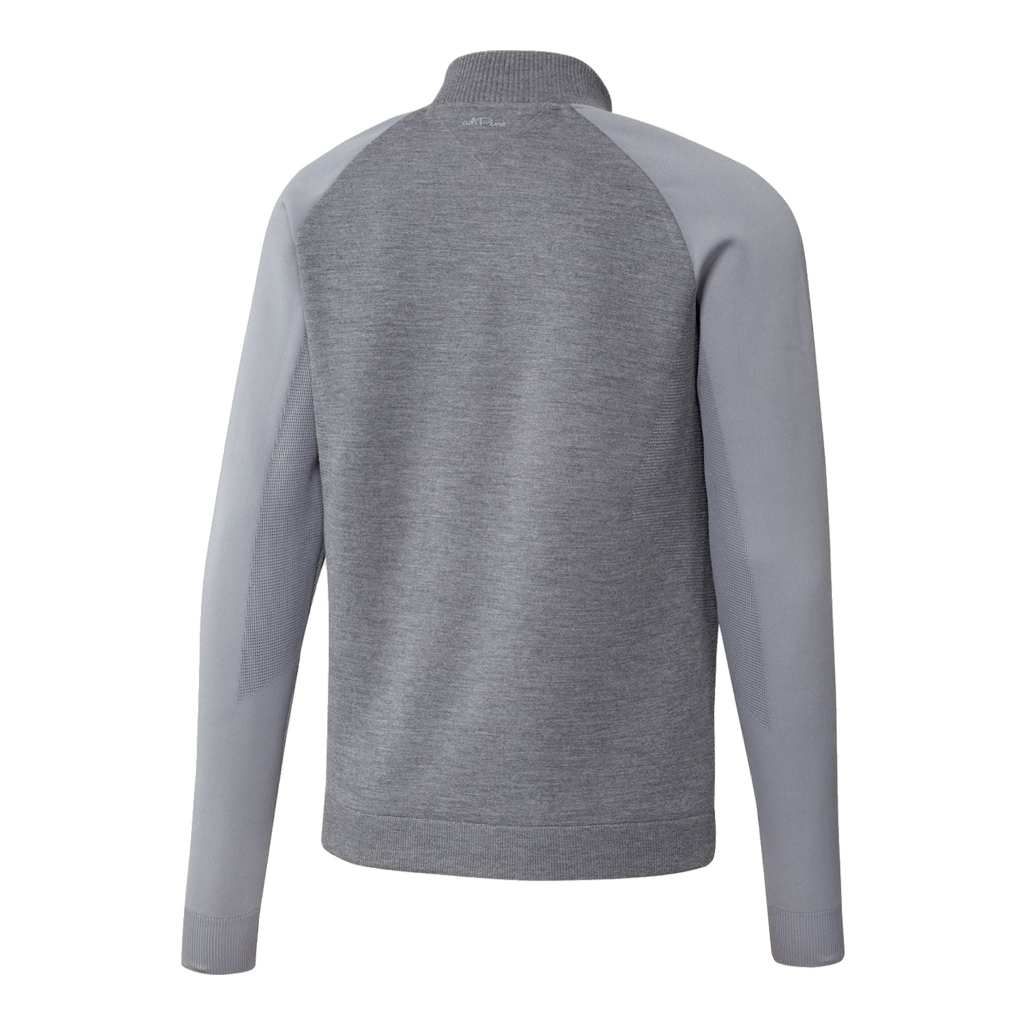 Veste Adidas Adipure matelassée en maille hybride grise pour homme