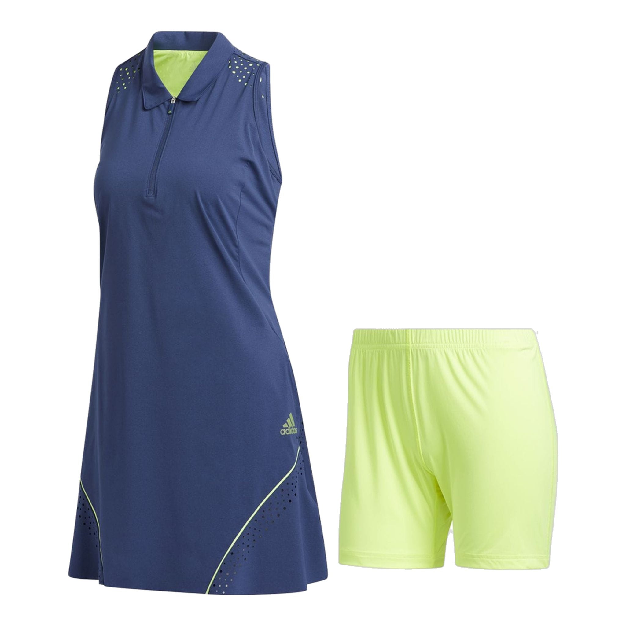 Robe Adidas W perforée Color Pop Tech Indigo Femme