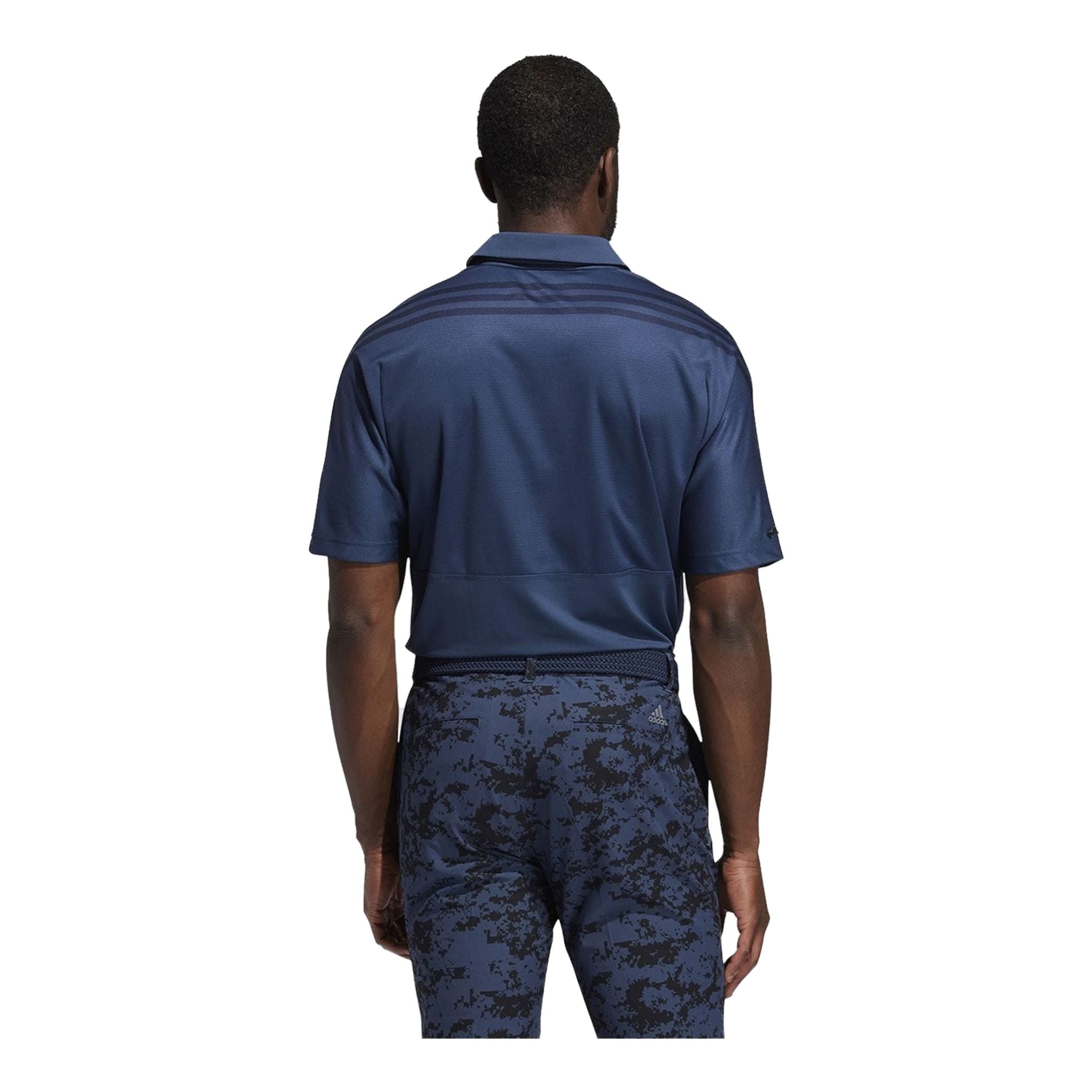 Adidas Heat.Rdy 3-Stripe SS Polo Marine Homme