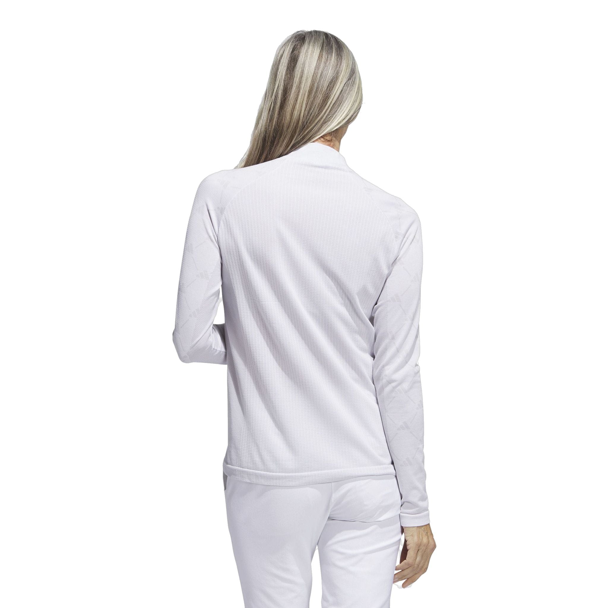 T-shirt Adidas U365t Mngrm pour femme, blanc, manches longues