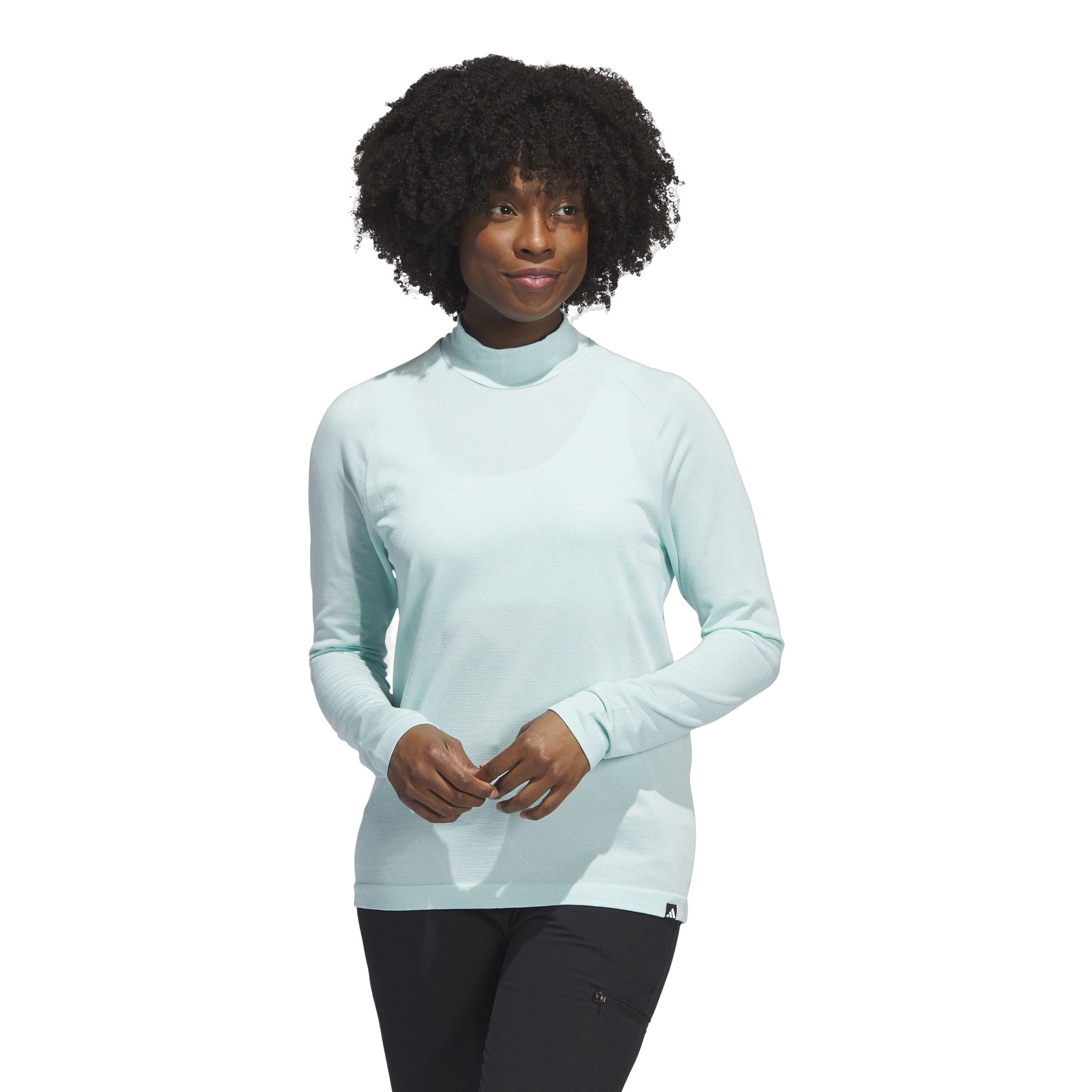 T-shirt Adidas U365t Mngrm M pour femme, bleu, manches longues