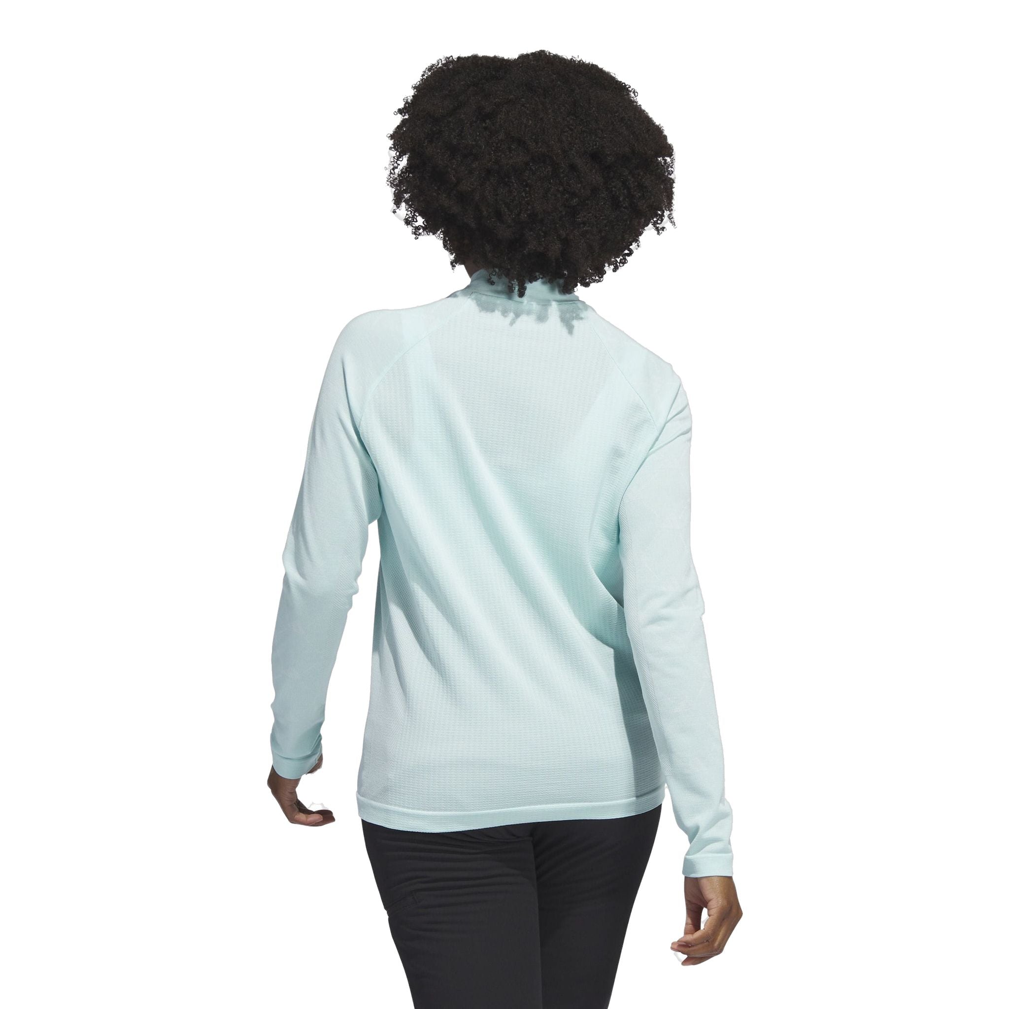 T-shirt Adidas U365t Mngrm M pour femme, bleu, manches longues