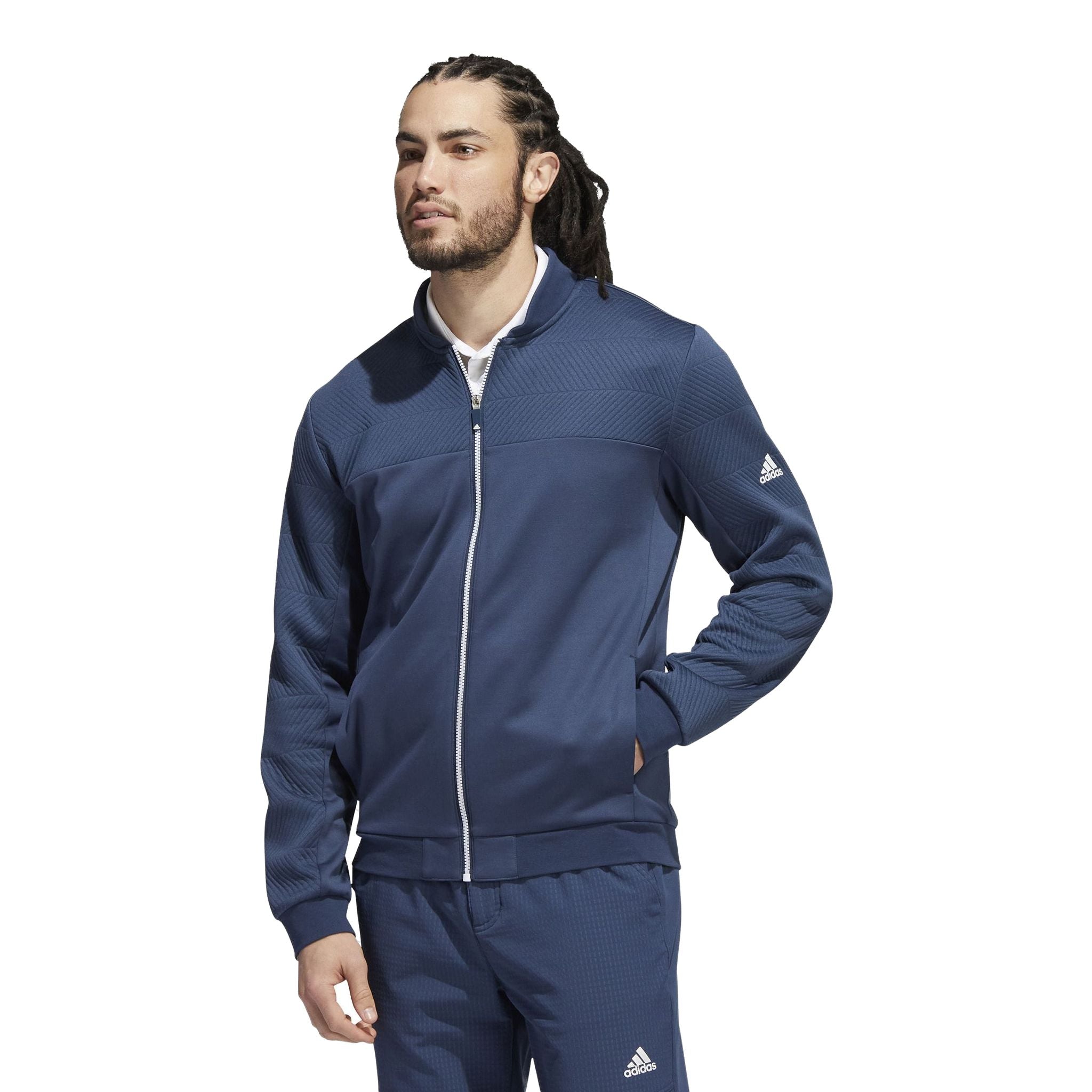 Veste Adidas Cold Ready Crew bleu marine pour homme