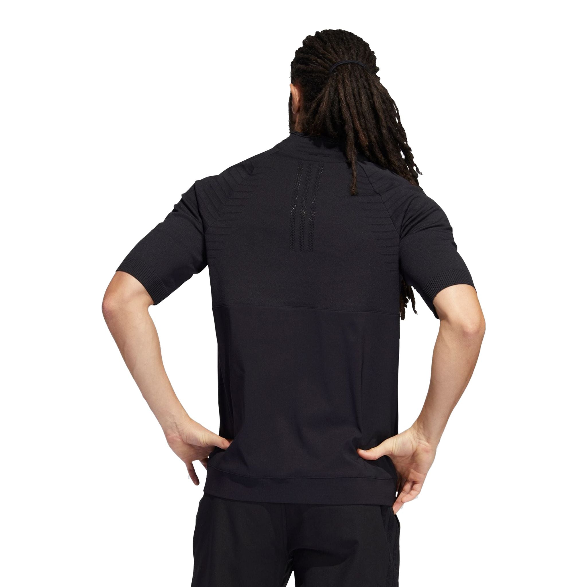 Pull Adidas Primeknit à quart de zip pour homme