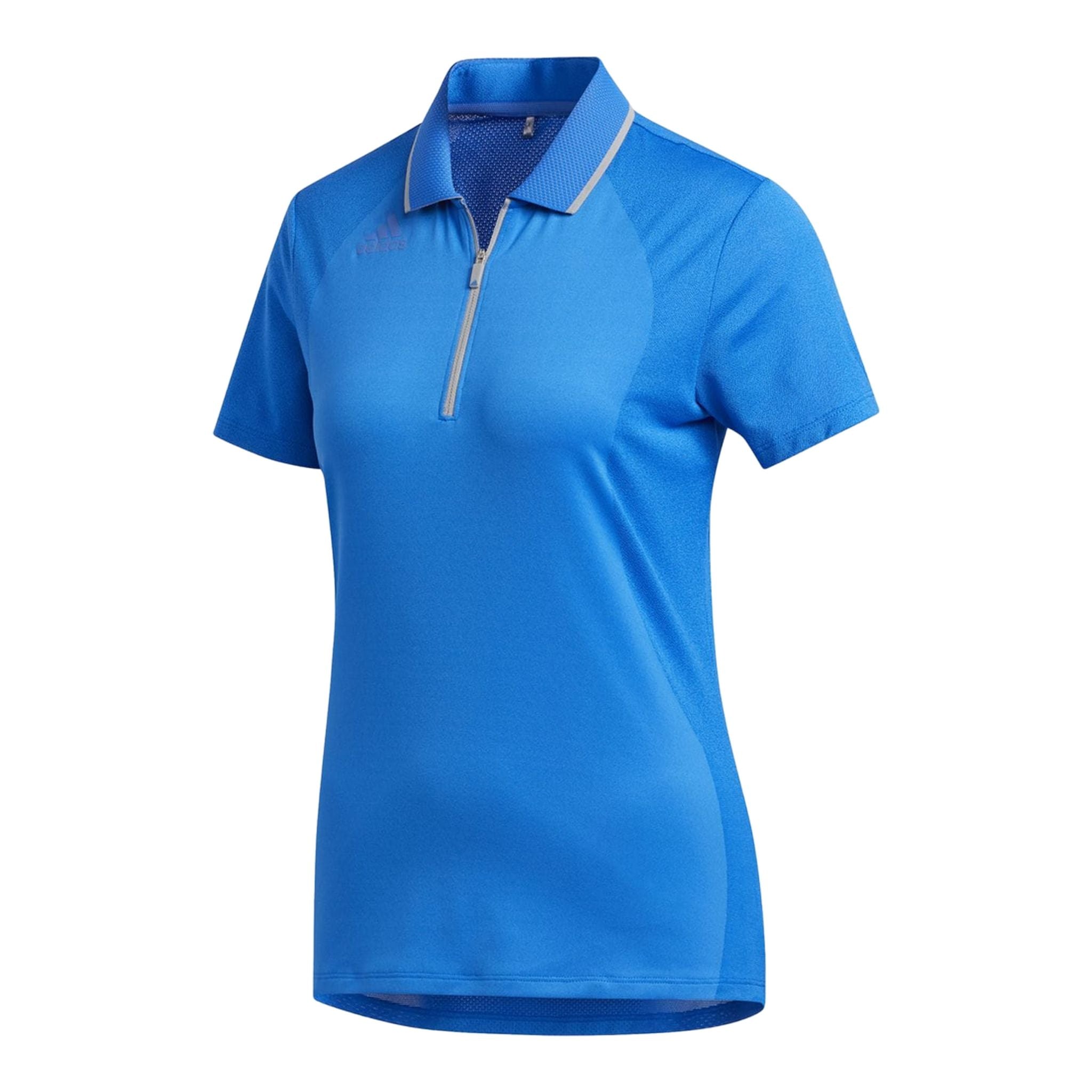 Polo Adidas W Aeroready Engineered SS Glory Blue Femme
