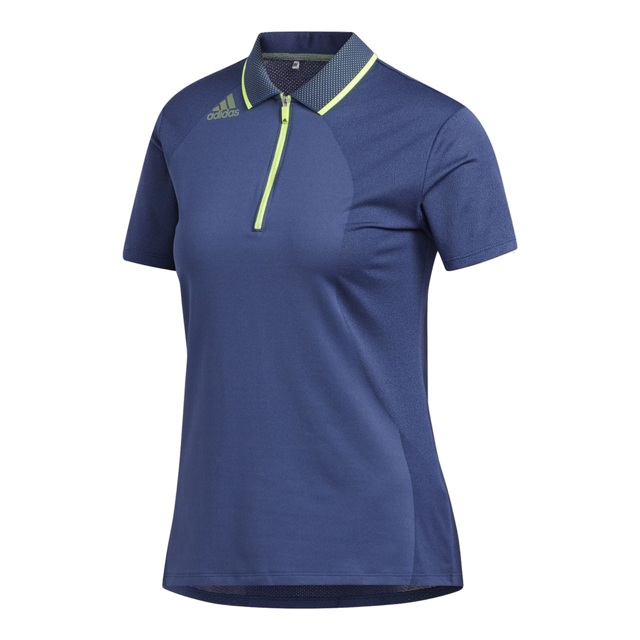 Polo Adidas W Aeroready Engineered SS Tech Indigo Femme