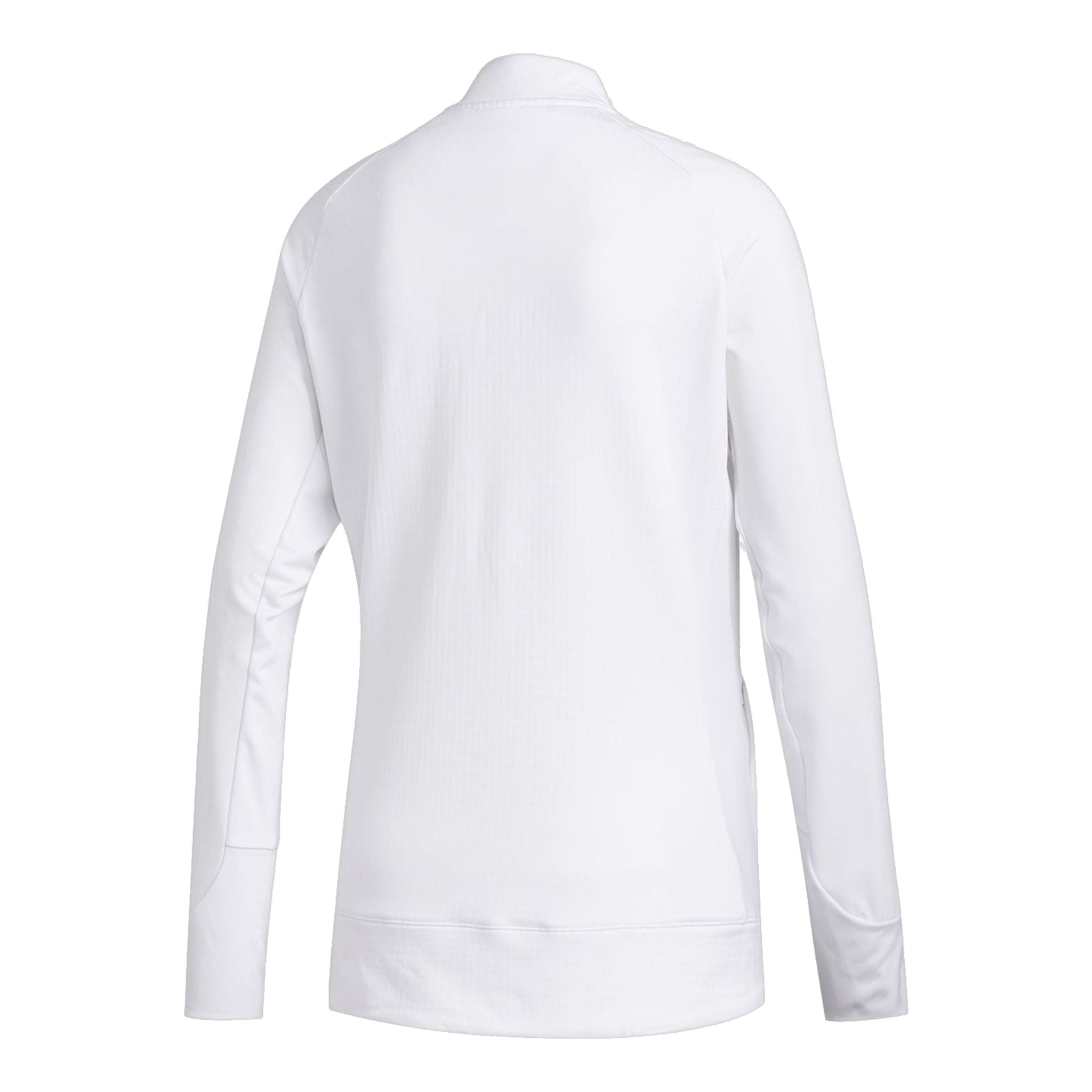 Veste Adidas Hybrid à fermeture éclair intégrale blanche pour femme