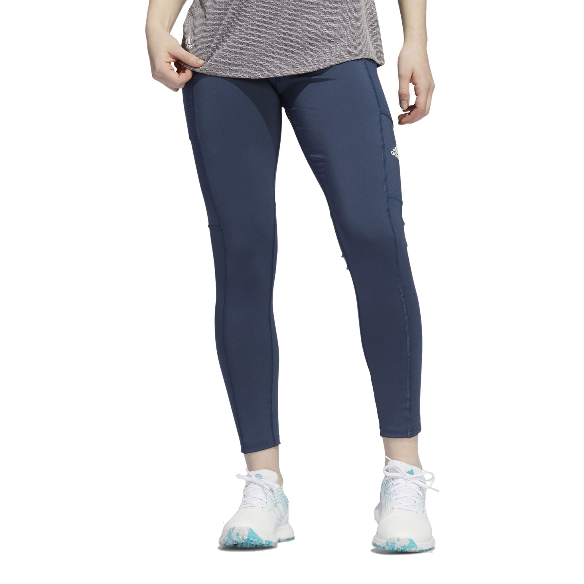 Leggings de golf Adidas Ready, bleu marine, pour femmes