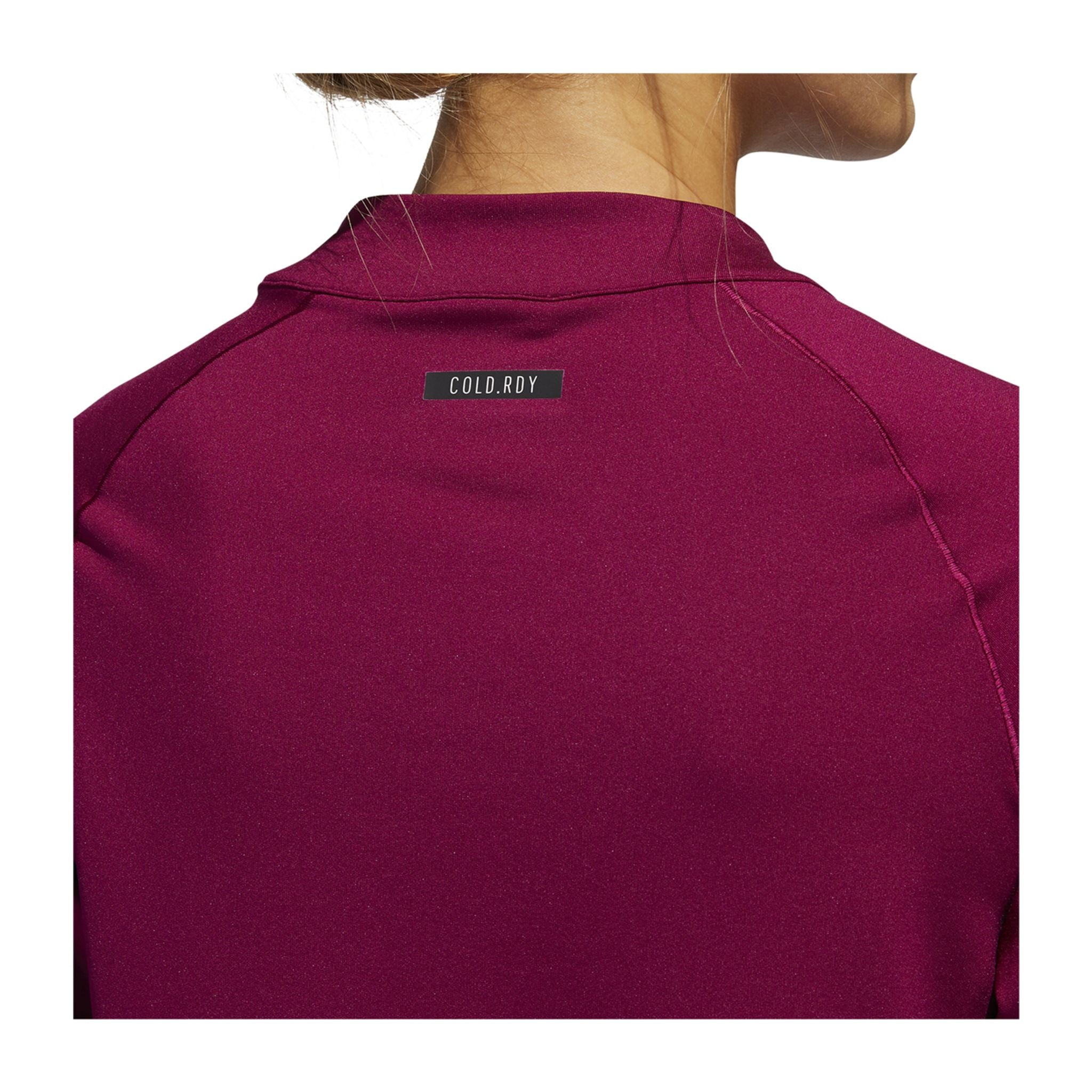 Pull Adidas W Cold.Rdy à manches longues Power Berry pour femme