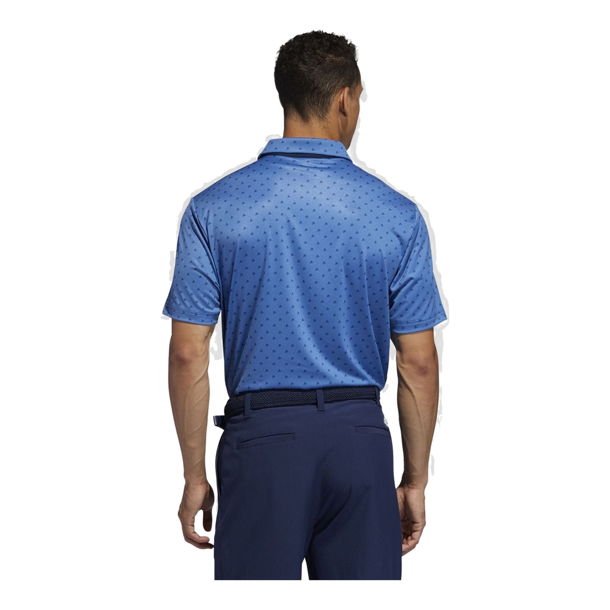 Polo Adidas Ultimate365 Badge of Sport Bleu Royal/Marine Homme