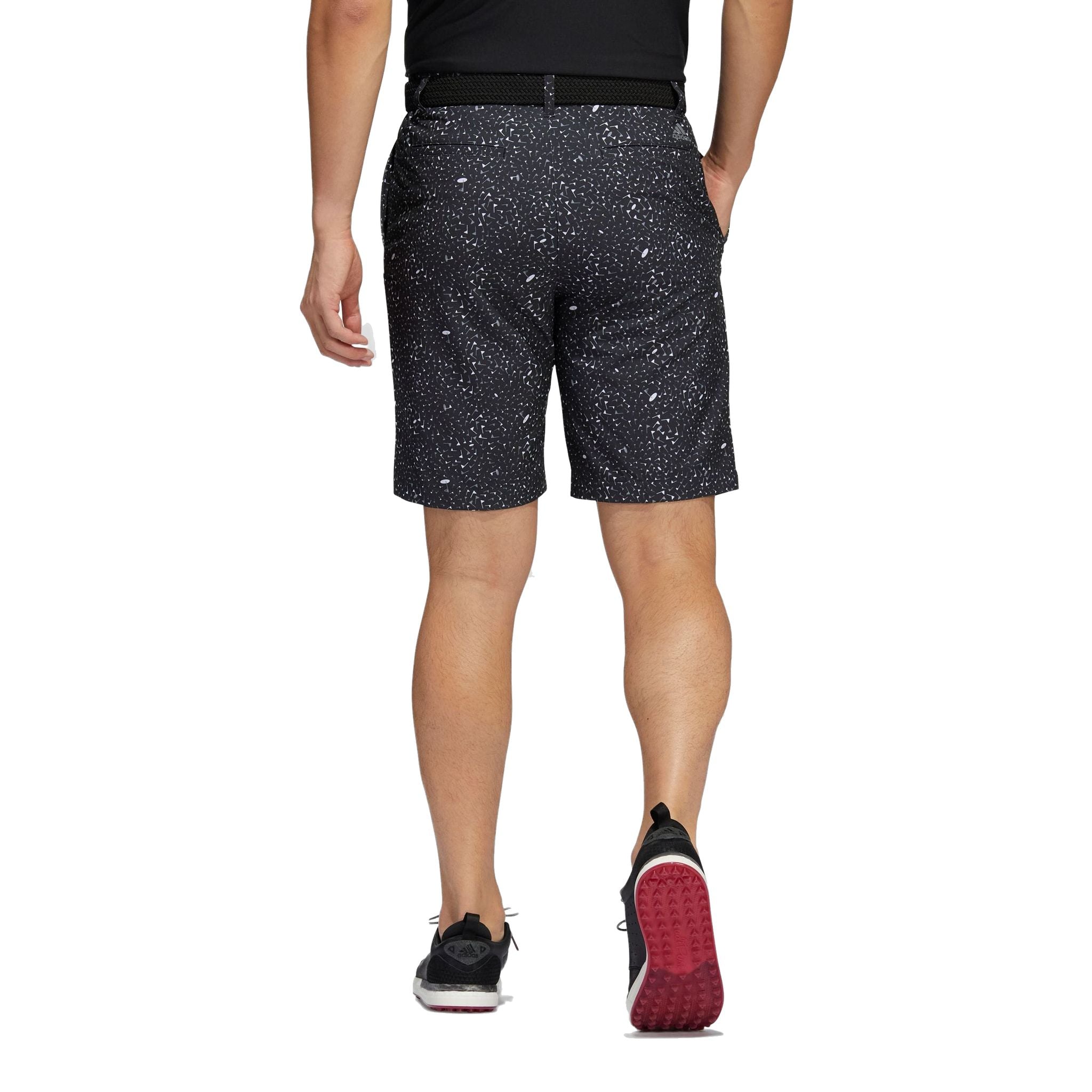 Short Adidas Ultimate 365 Flag Print Noir/Gris Trois Hommes