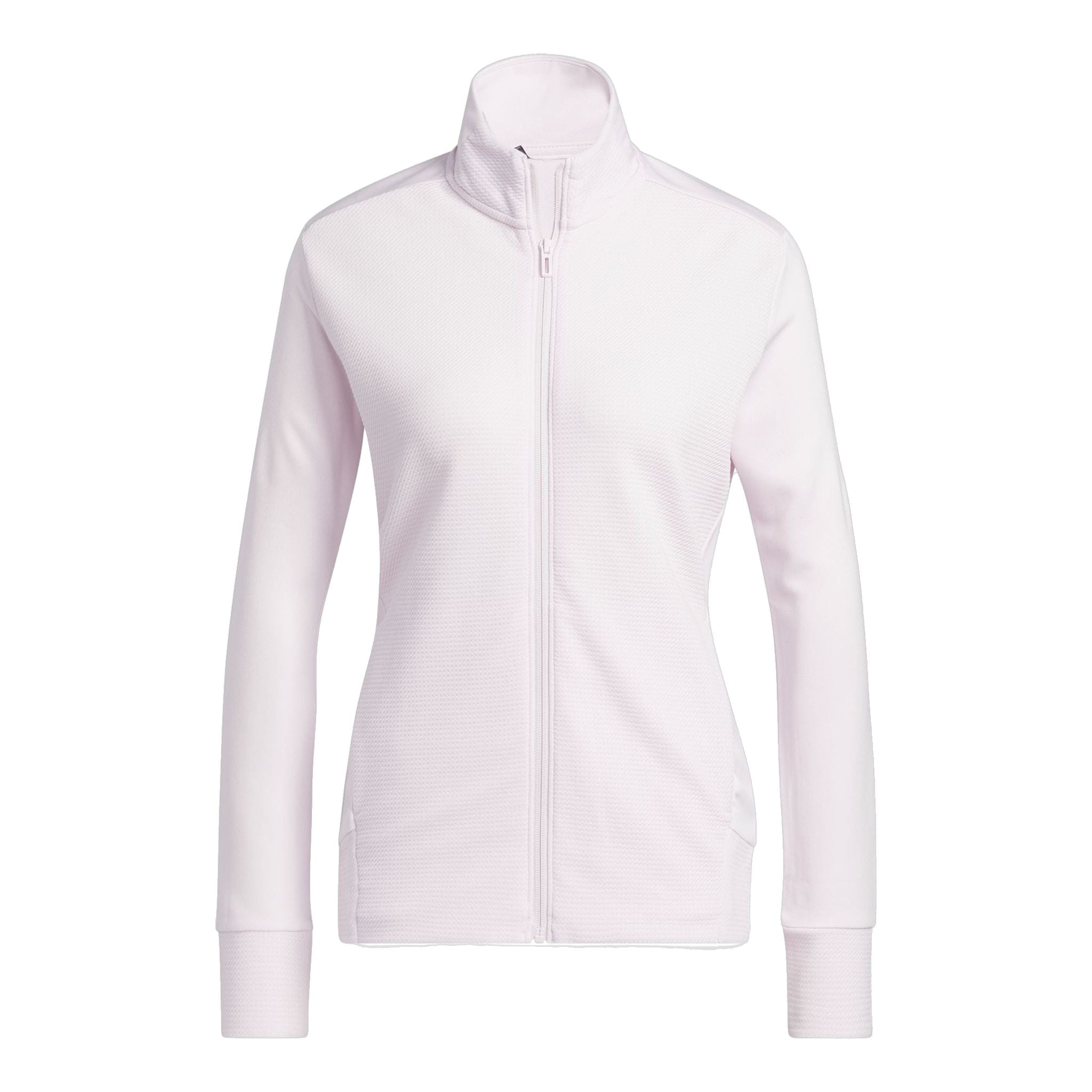 Veste Adidas W Texture à fermeture éclair intégrale rose pâle pour femme