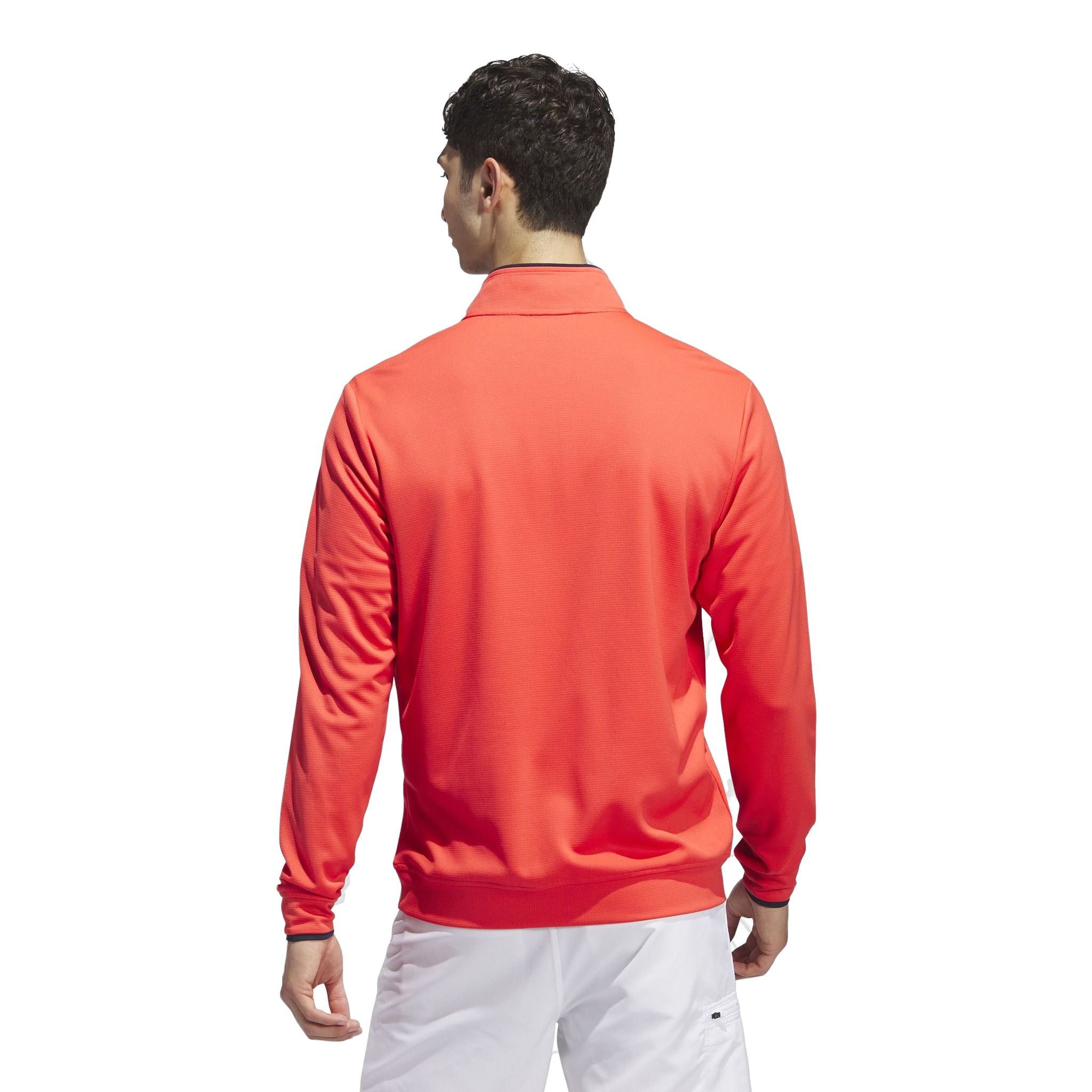 Pull Adidas Ltwt Qtr Z Lc pour homme, rouge