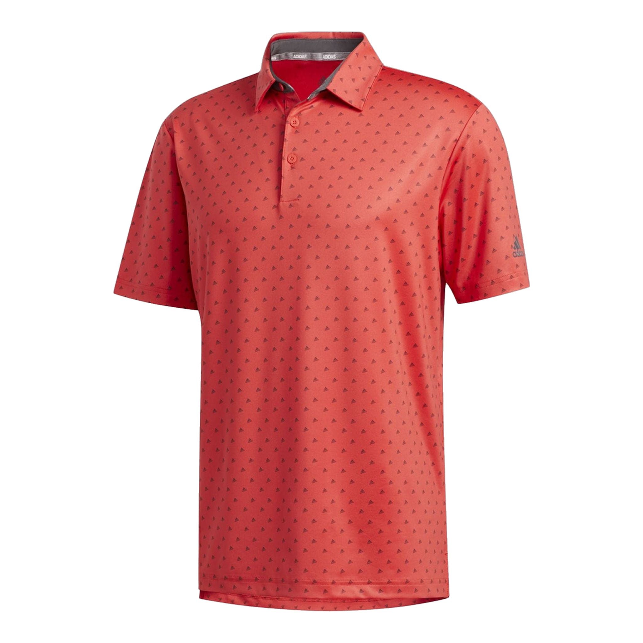 Polo Adidas Ultimate365 Badge of Sort Corail/Gris Homme