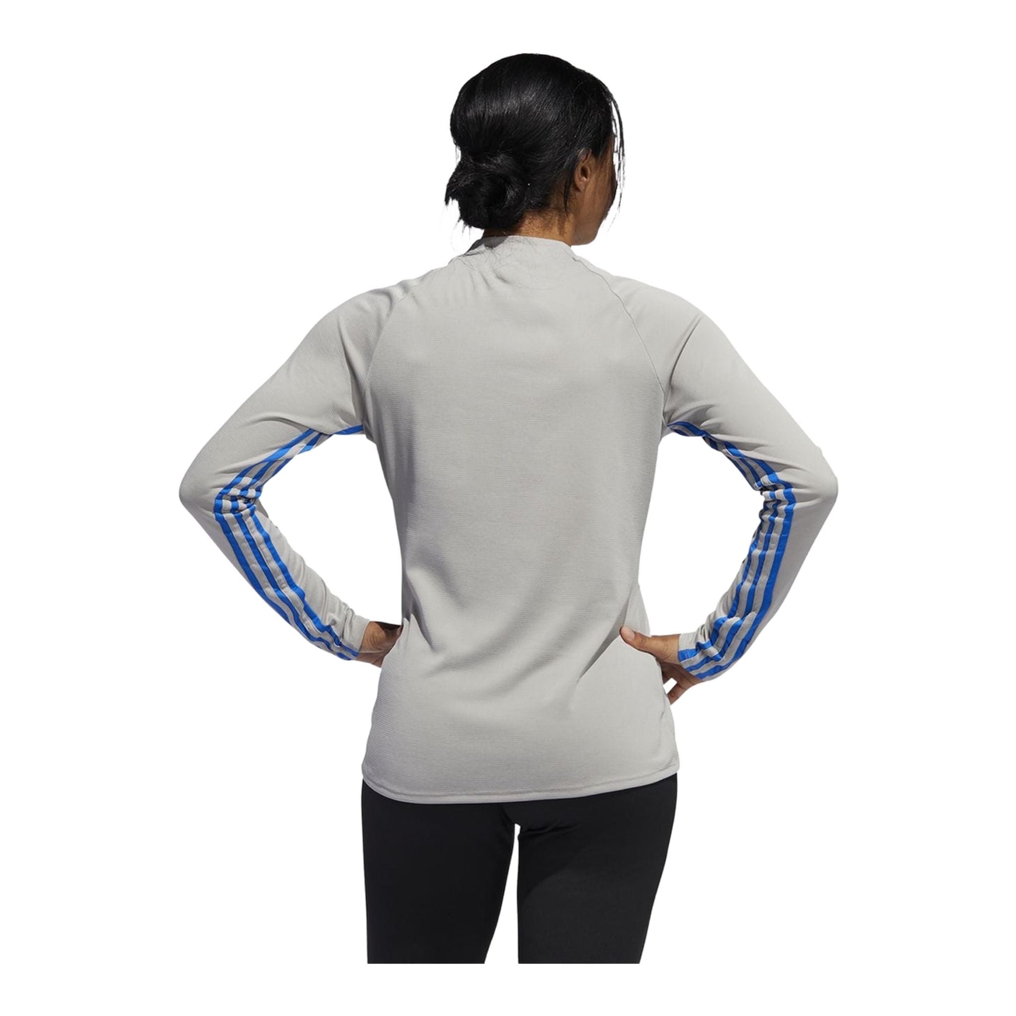 Adidas W Layer UPF Trois Bandes Micro Gris Femme