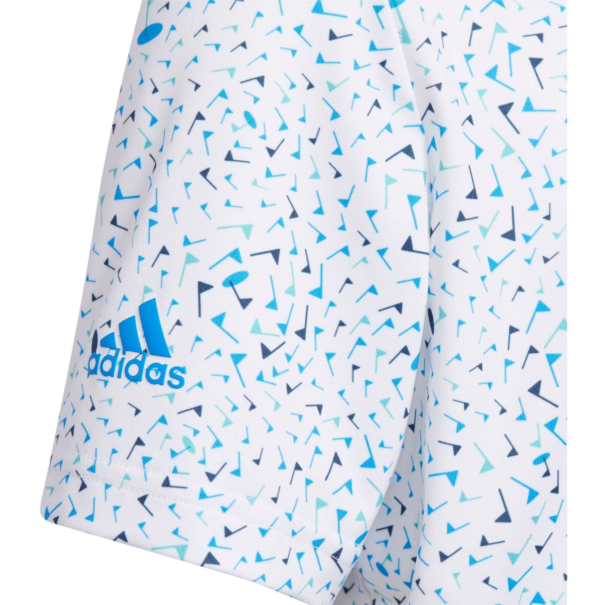 Polo Adidas Jr. Flag Blue Rush Homme