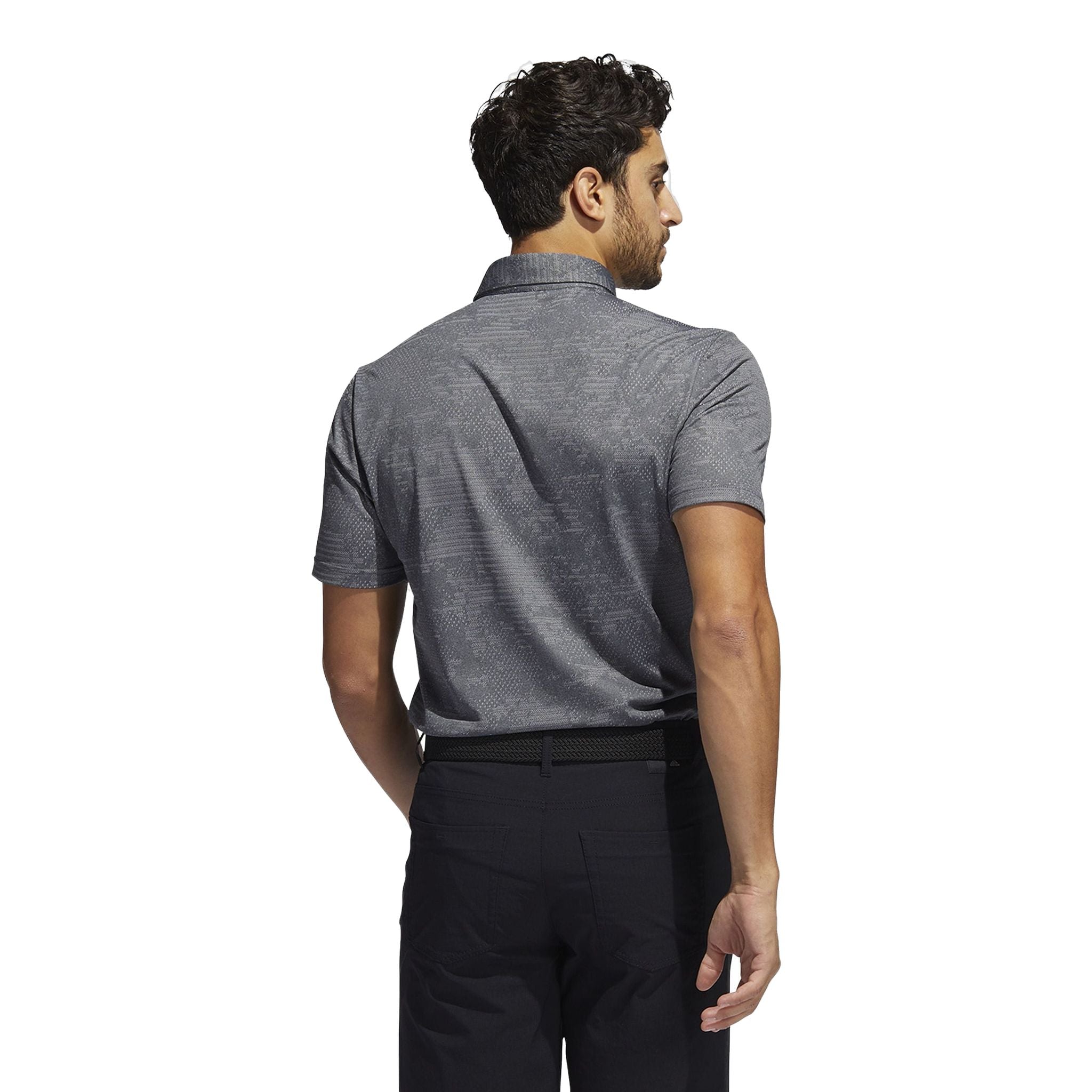 Polo Adidas Go-To Noir/Gris Homme