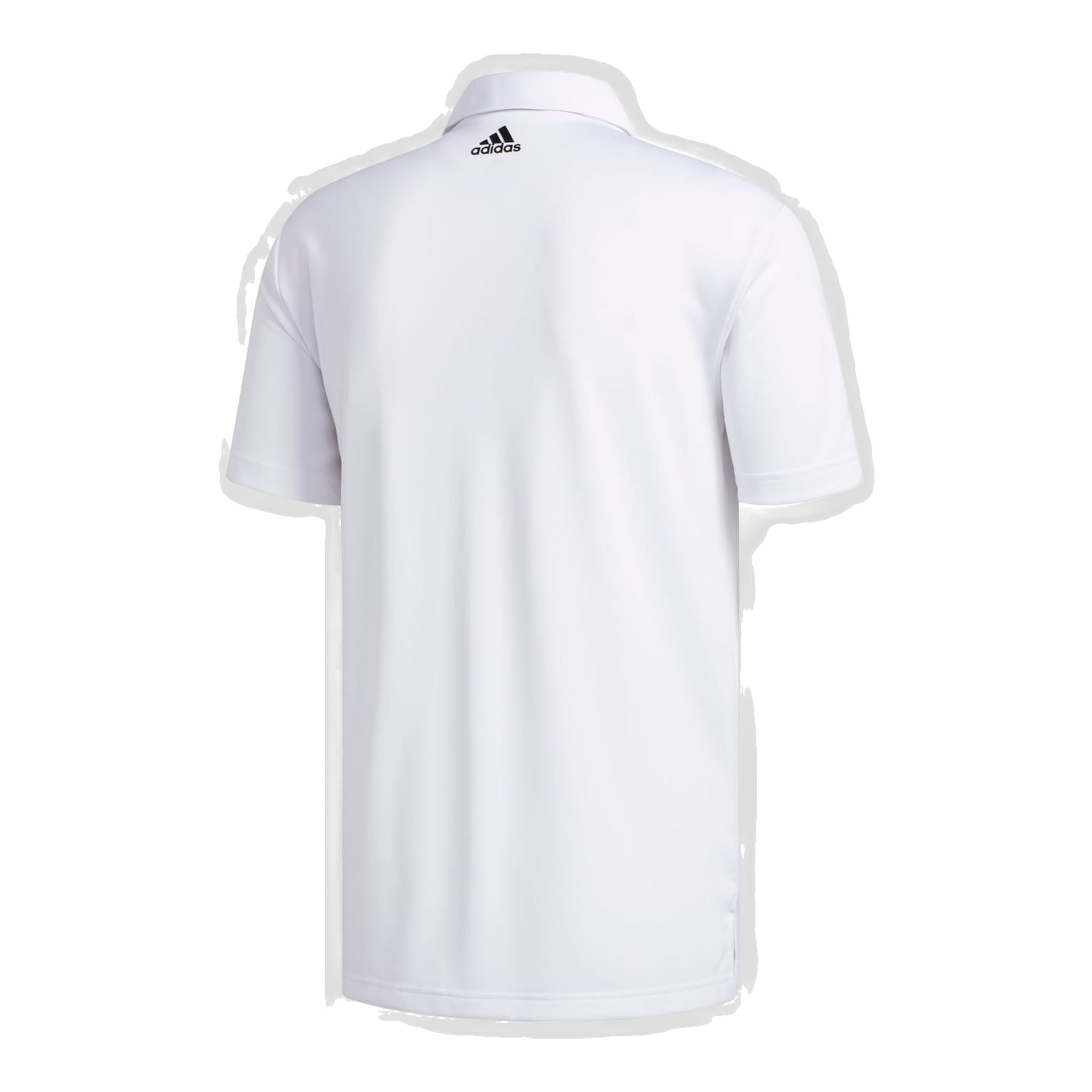 Polo Adidas 3-Stripes Basic SS Blanc/Noir Homme