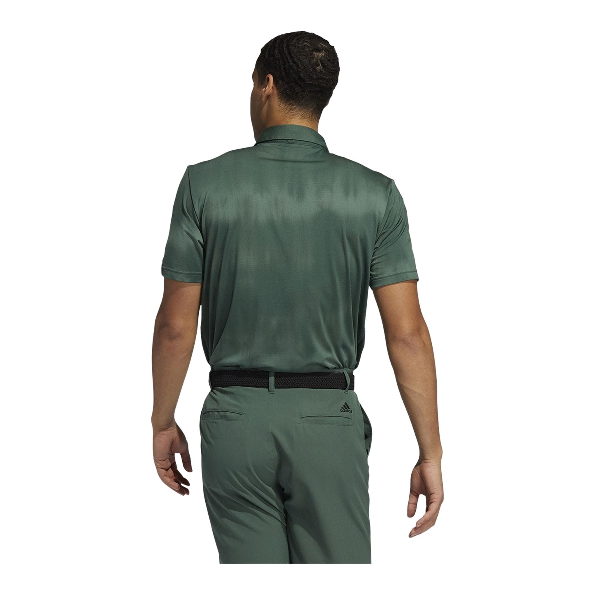 Polo Adidas Novelty Dye SS vert/gris pour homme