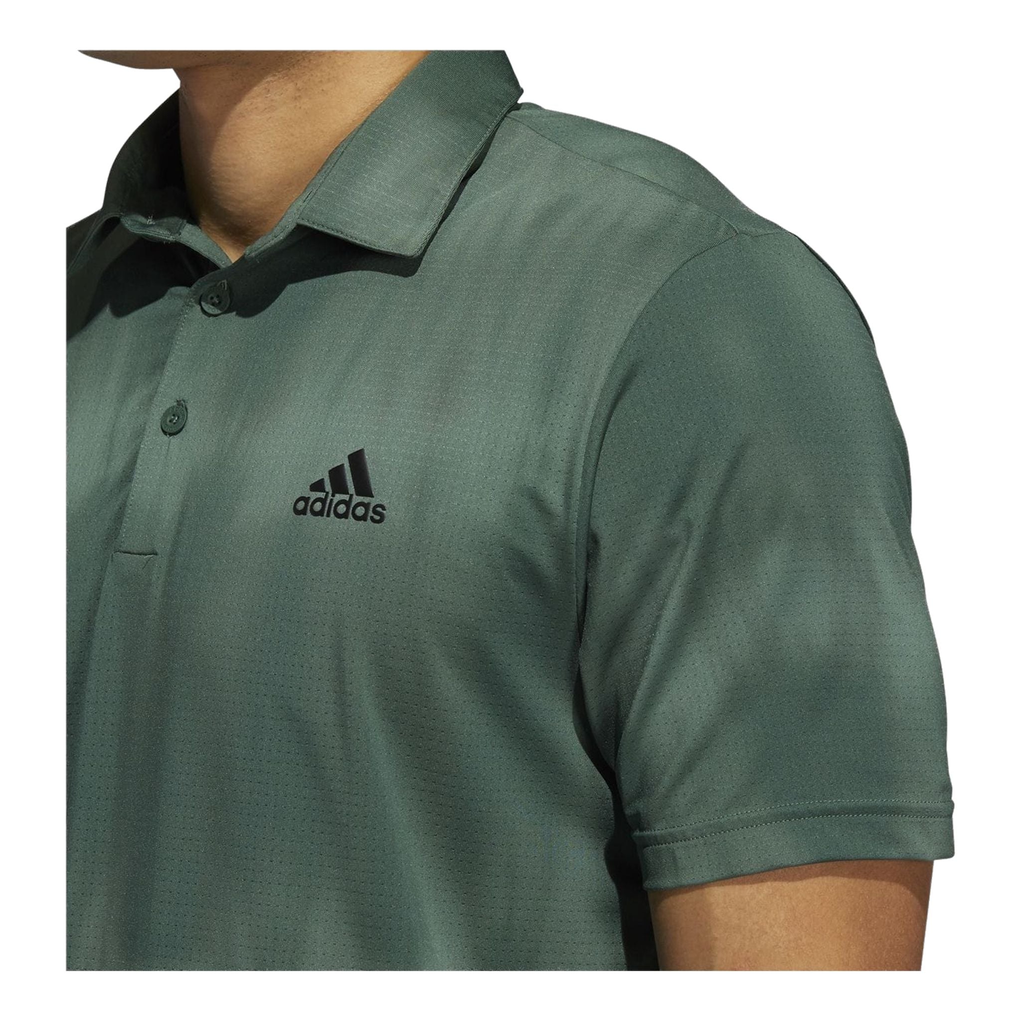Polo Adidas Novelty Dye SS vert/gris pour homme