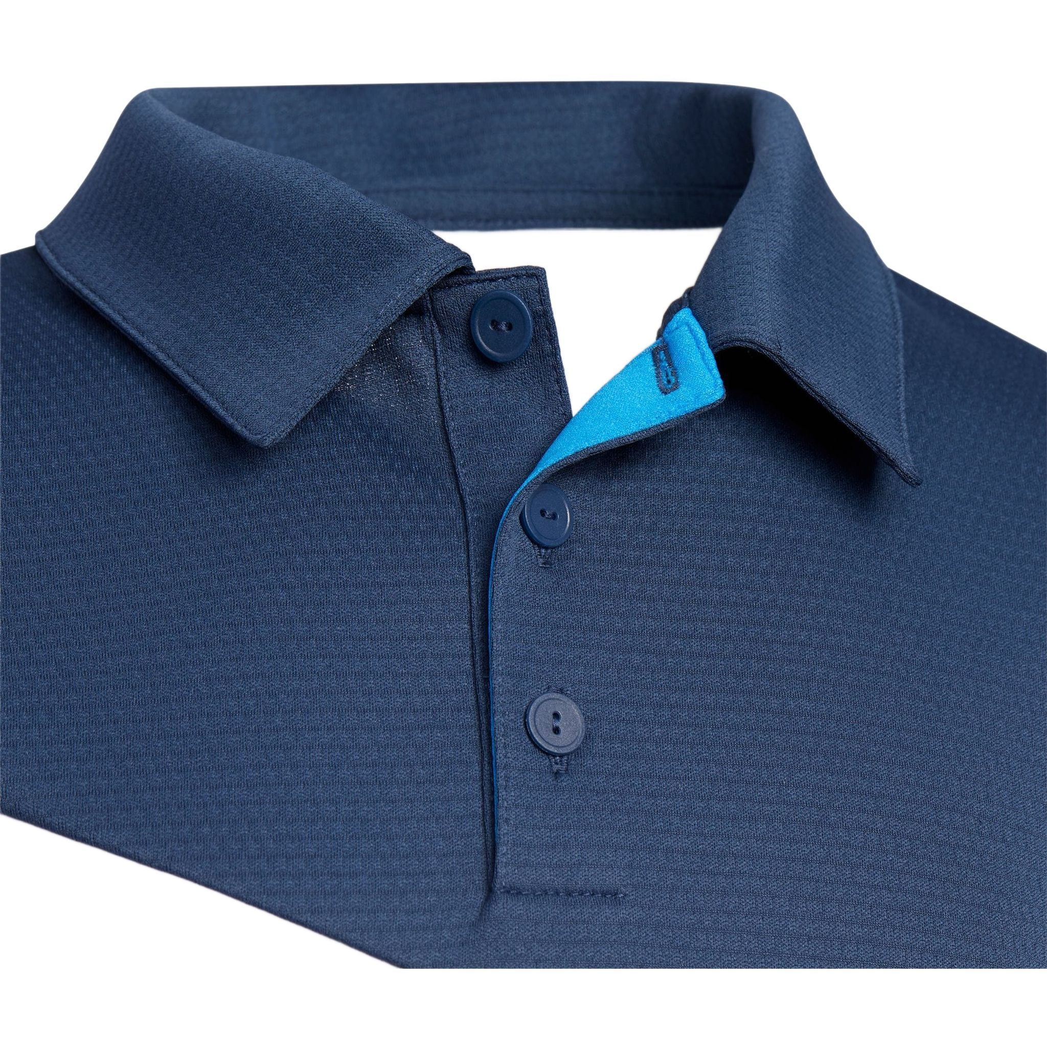 Polo Adidas Jr. à col rond, marine/bleu Rush/blanc, homme