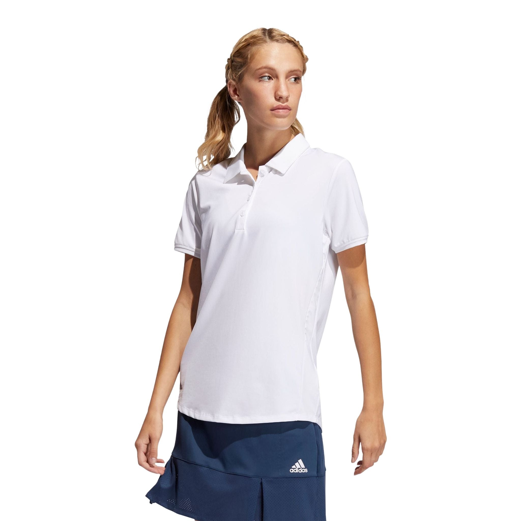 Polo Adidas W Ultimate 365 Blanc Uni Femme