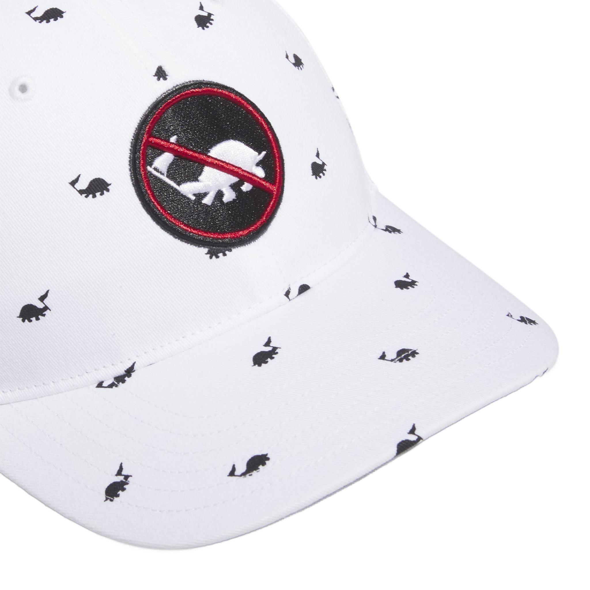 Casquette Adidas No Slow Play pour homme, blanche