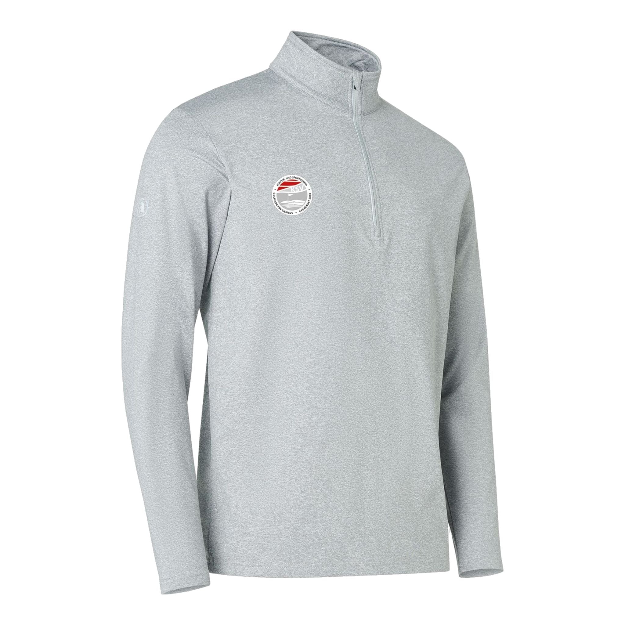 Veste polaire Abacus Dunbar à demi-zip pour homme