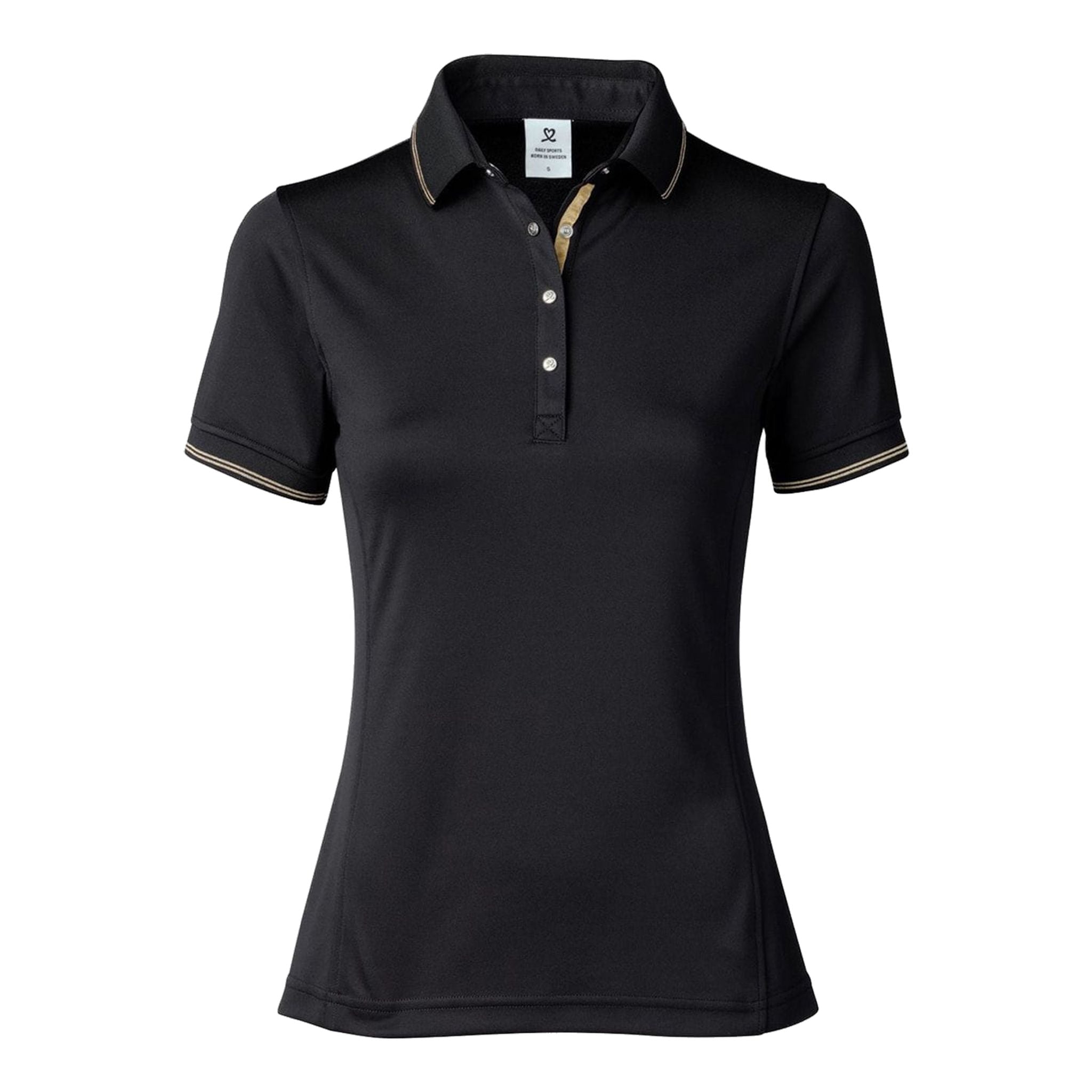 Daily Sports Nyx Damen Polo Schwarz Damen