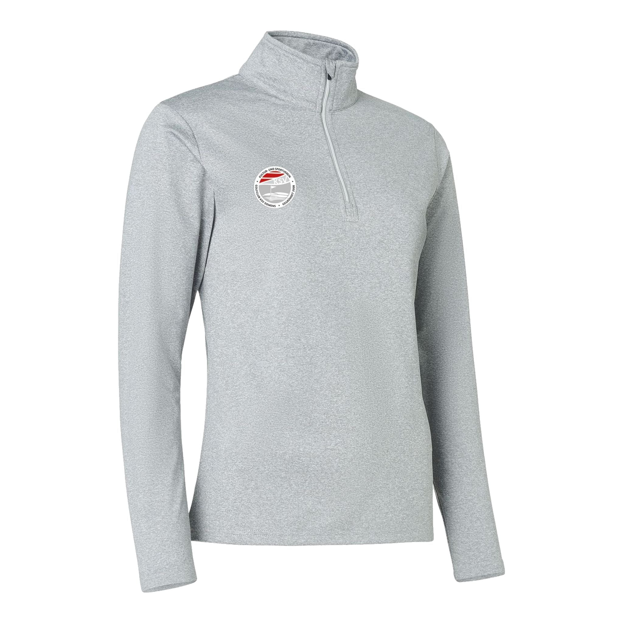 Veste polaire Abacus Dunbar à demi-zip pour femme