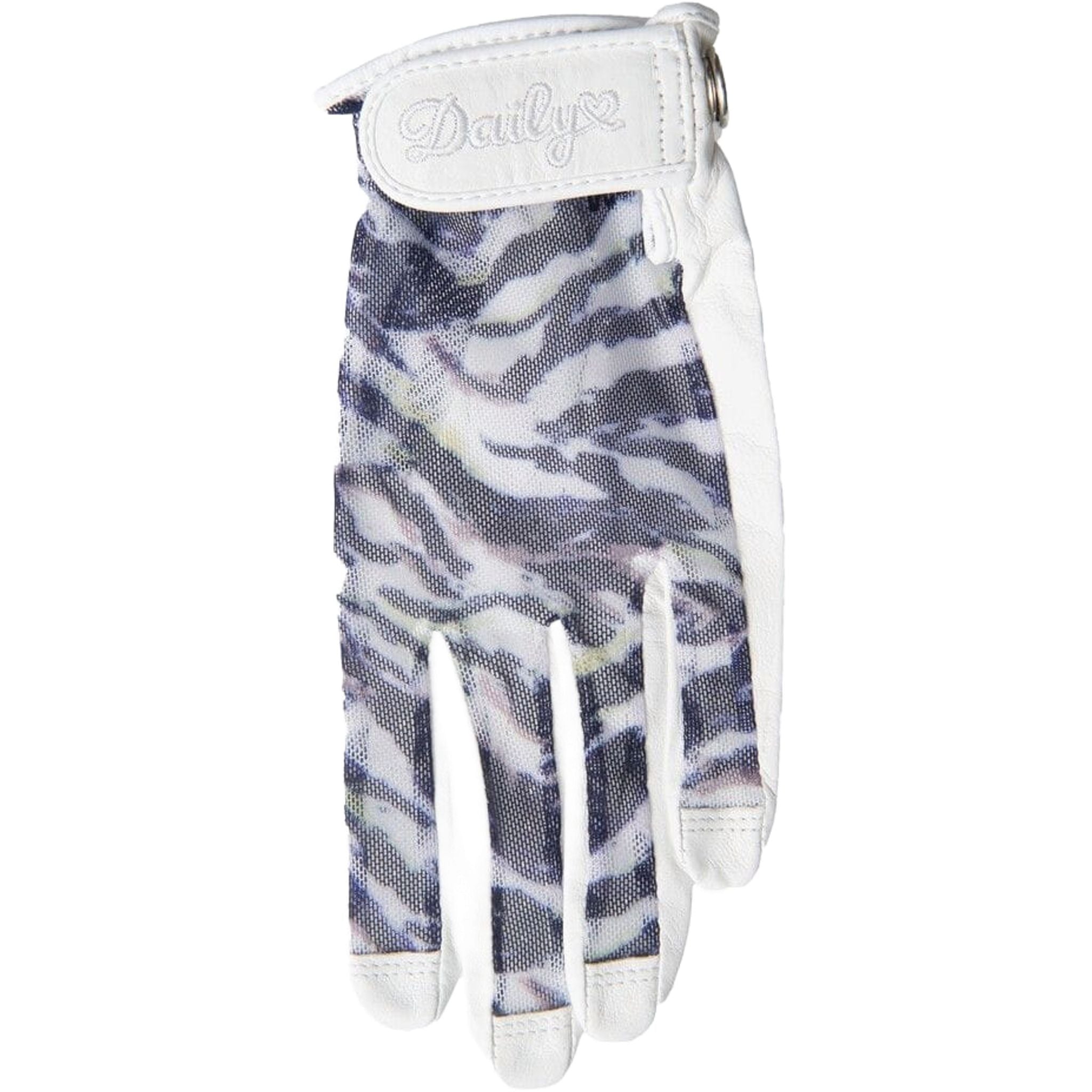 Lunettes de soleil de sport journalières pour femmes, modèle Streamline Art, main gauche, taille M