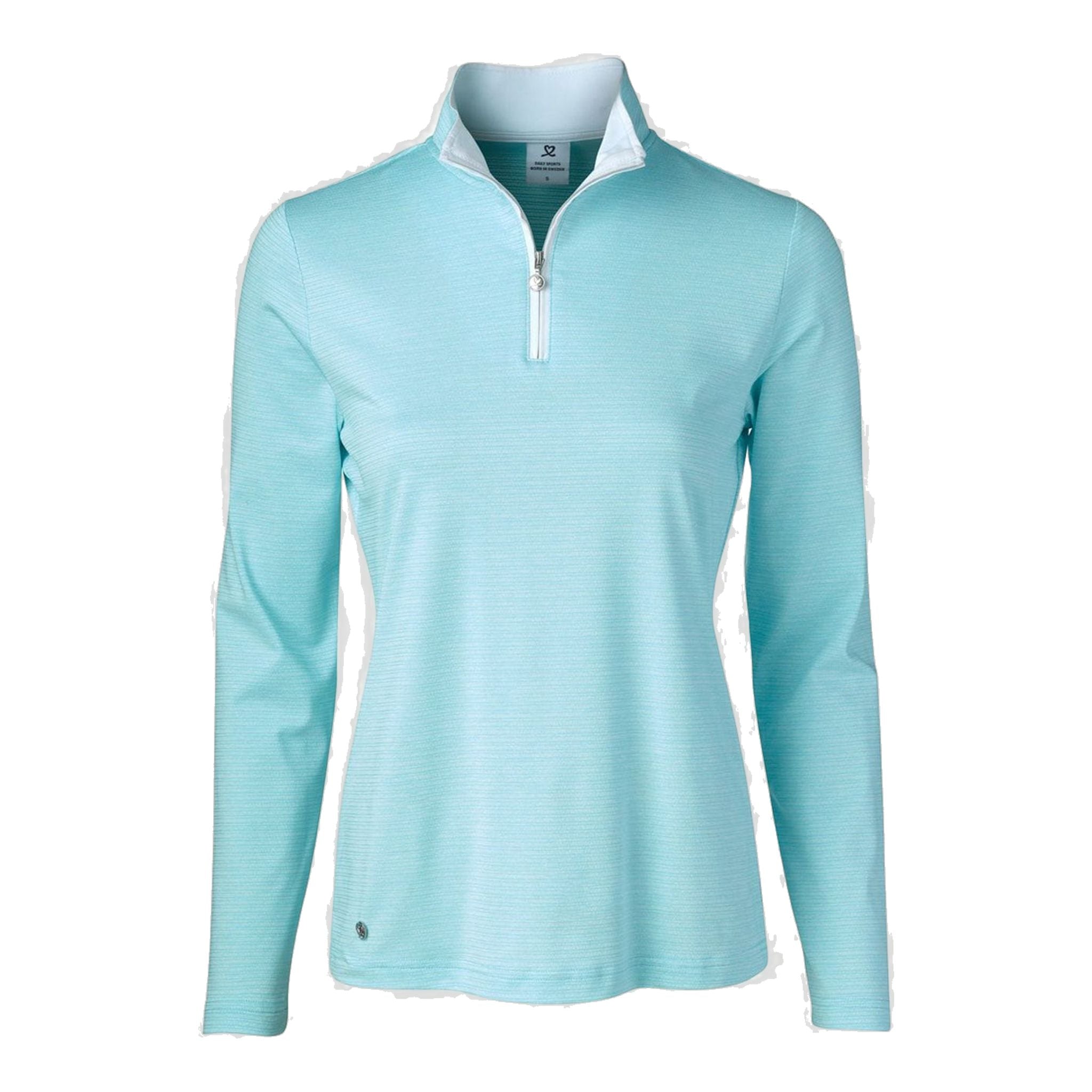 Polo à manches longues pour femme Daily Sports Beata, bleu clair