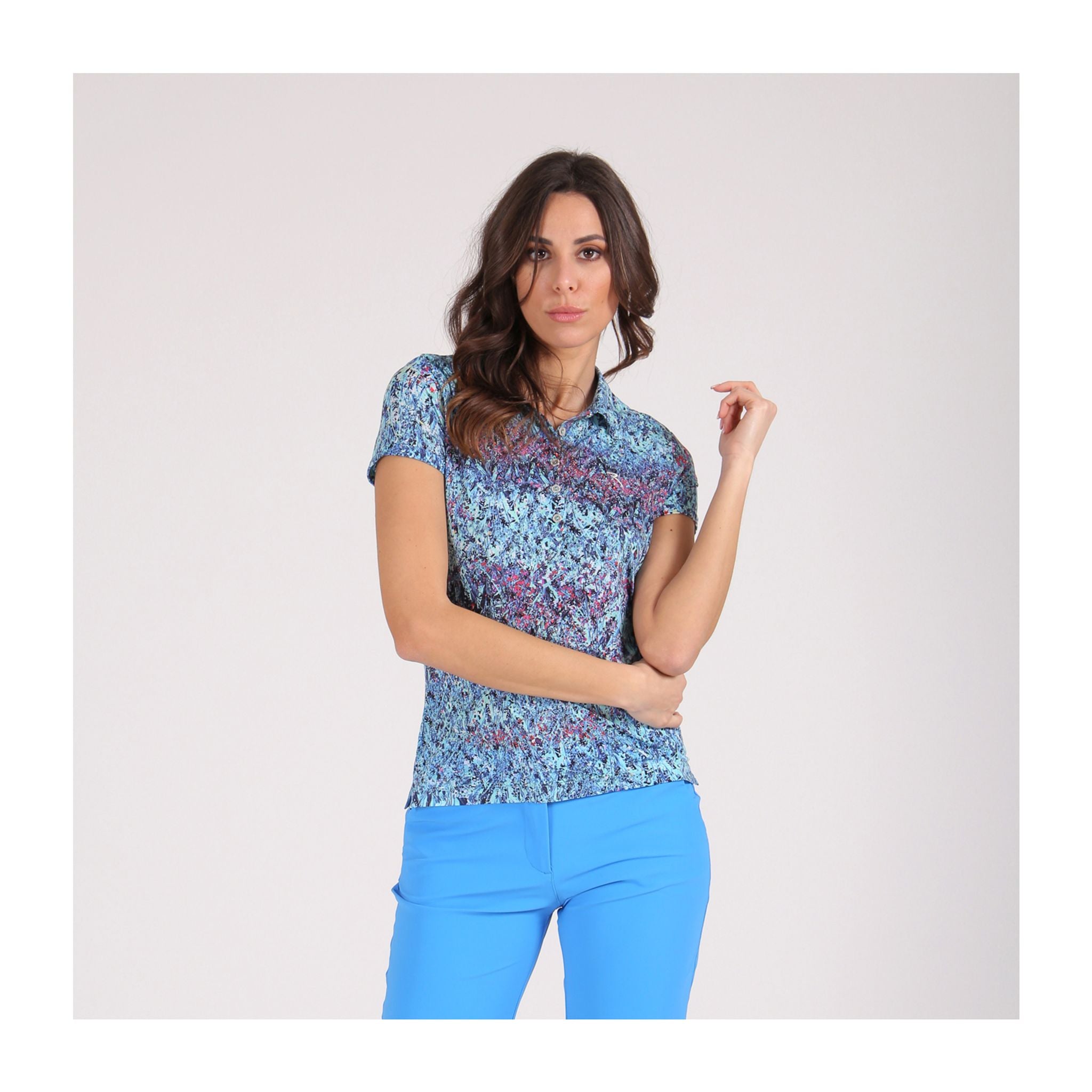 Chervo Polo Alberobello W Bleu Rose Femme