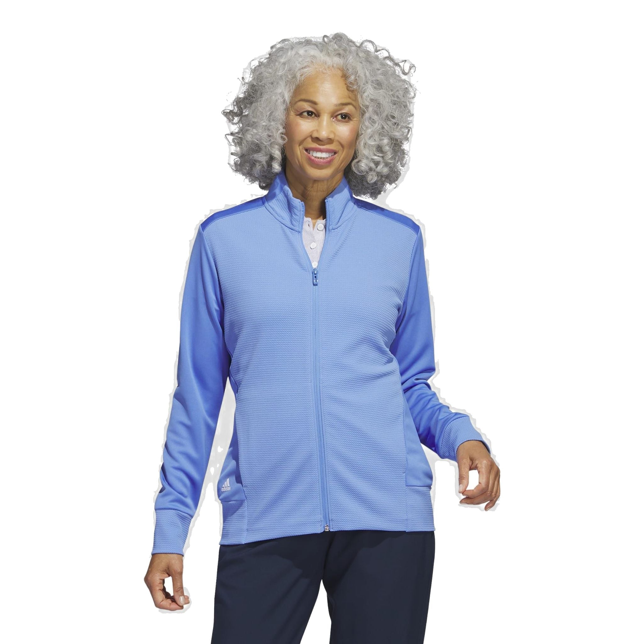 Veste Adidas texturée zippée pour femme