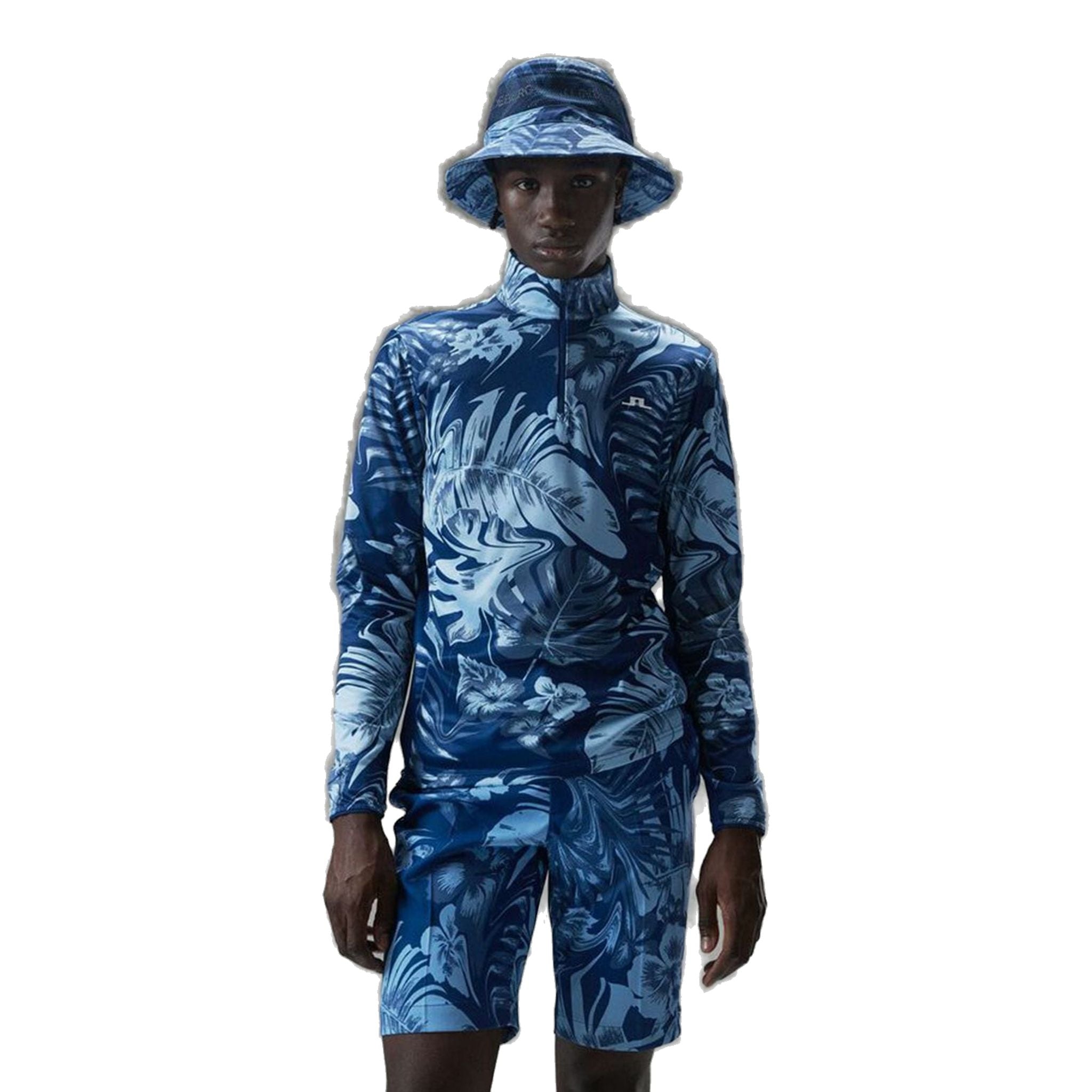 J. Lindeberg Couche intermédiaire Emanuel Print Hommes