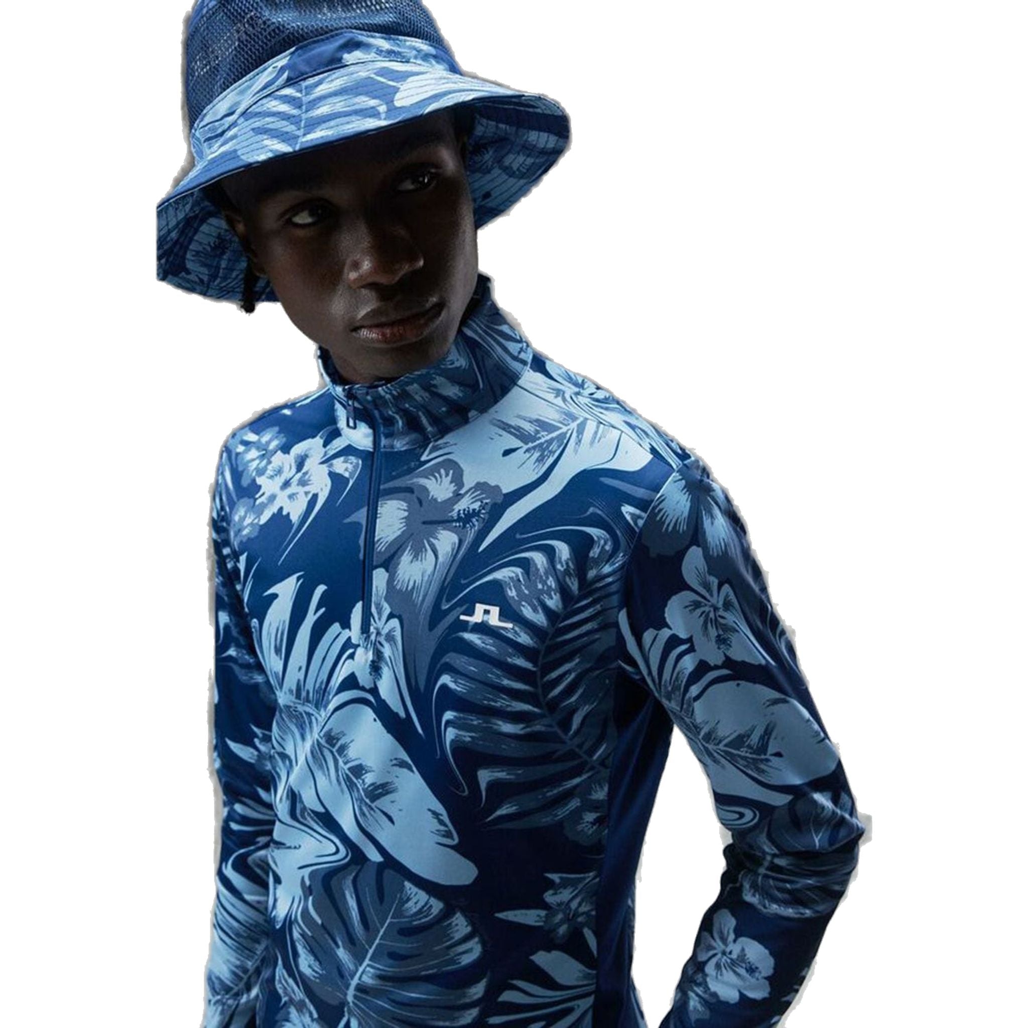 J. Lindeberg Couche intermédiaire Emanuel Print Hommes