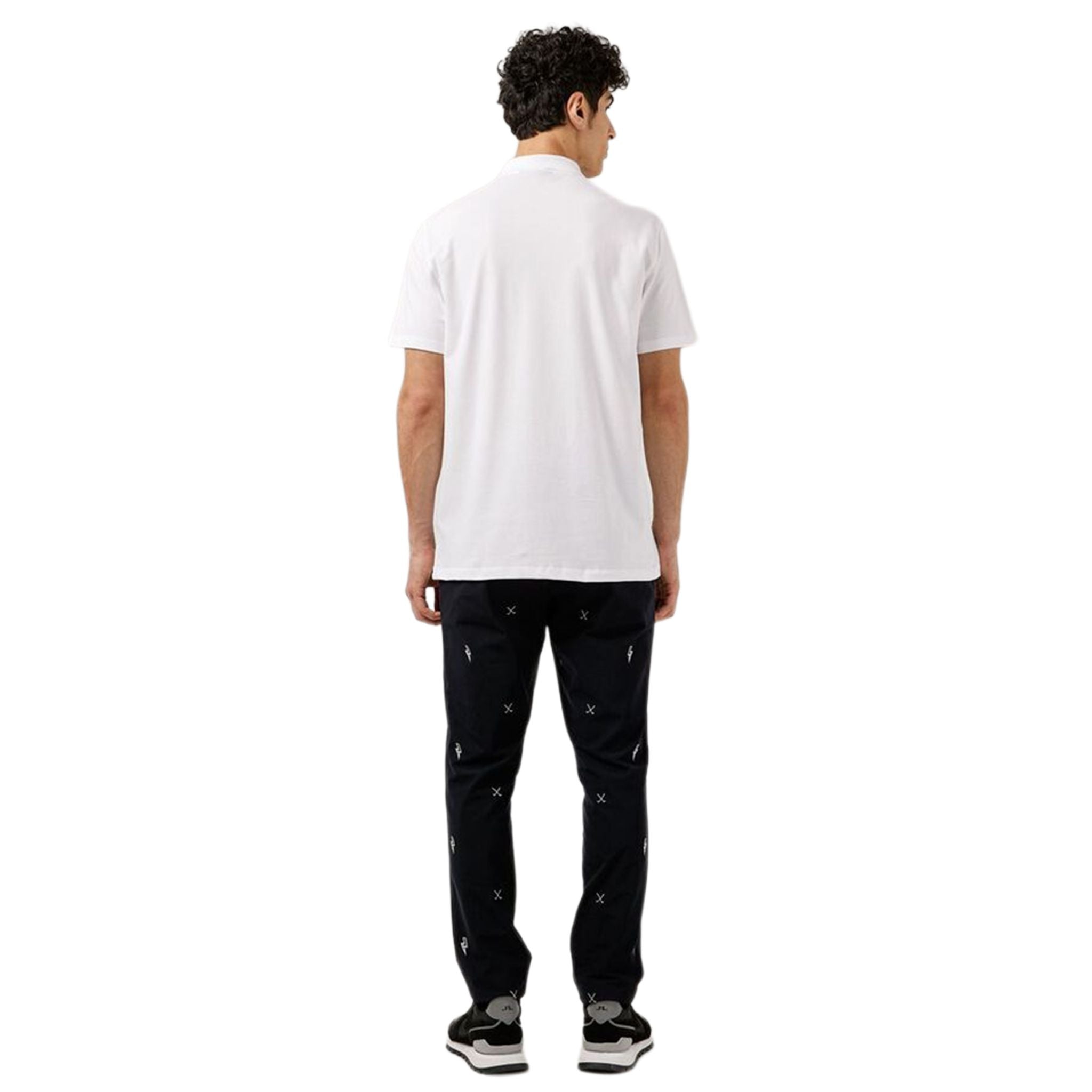 J. Lindeberg Polo JL Strike Rib Jersey Homme