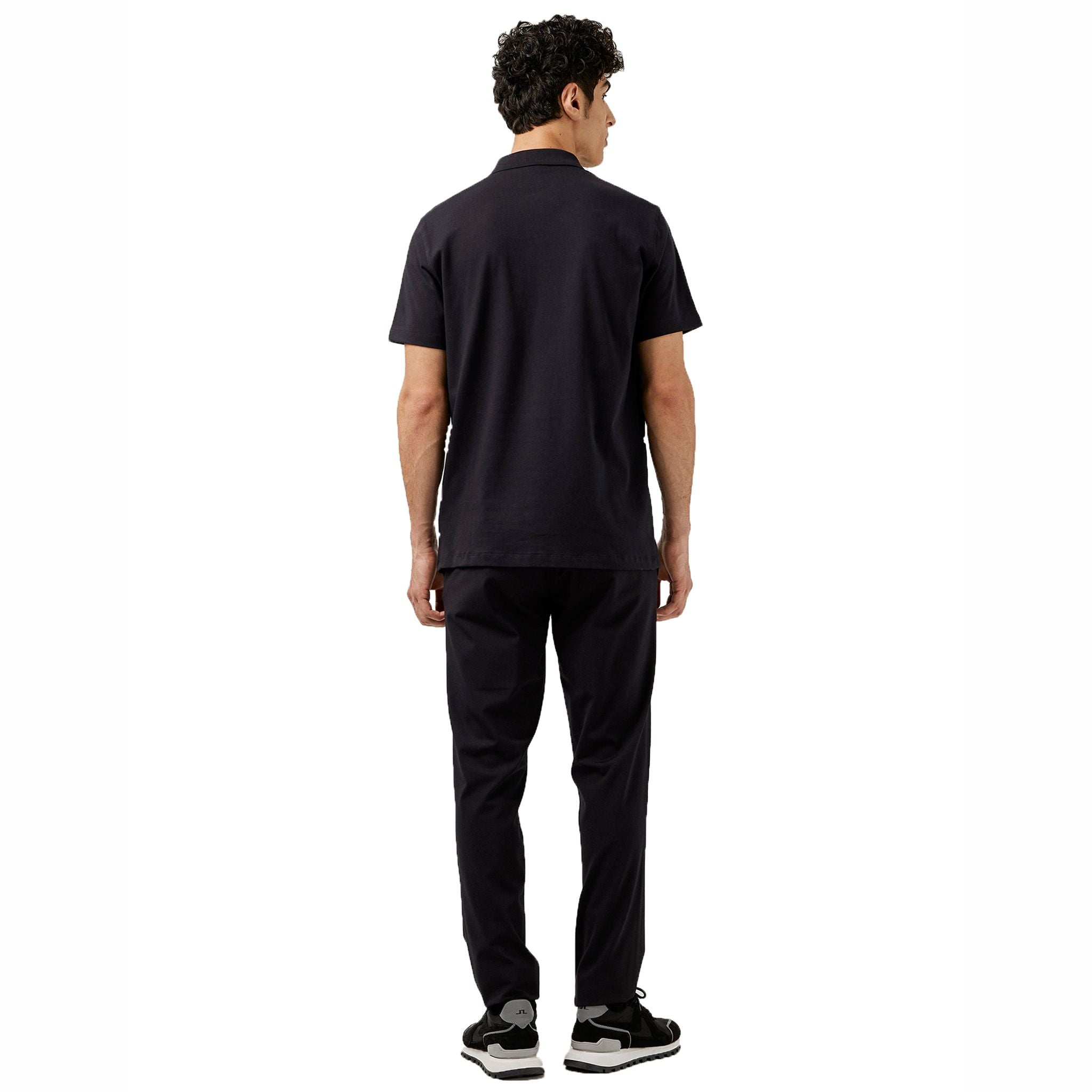 J. Lindeberg Polo JL Strike Rib Jersey Homme