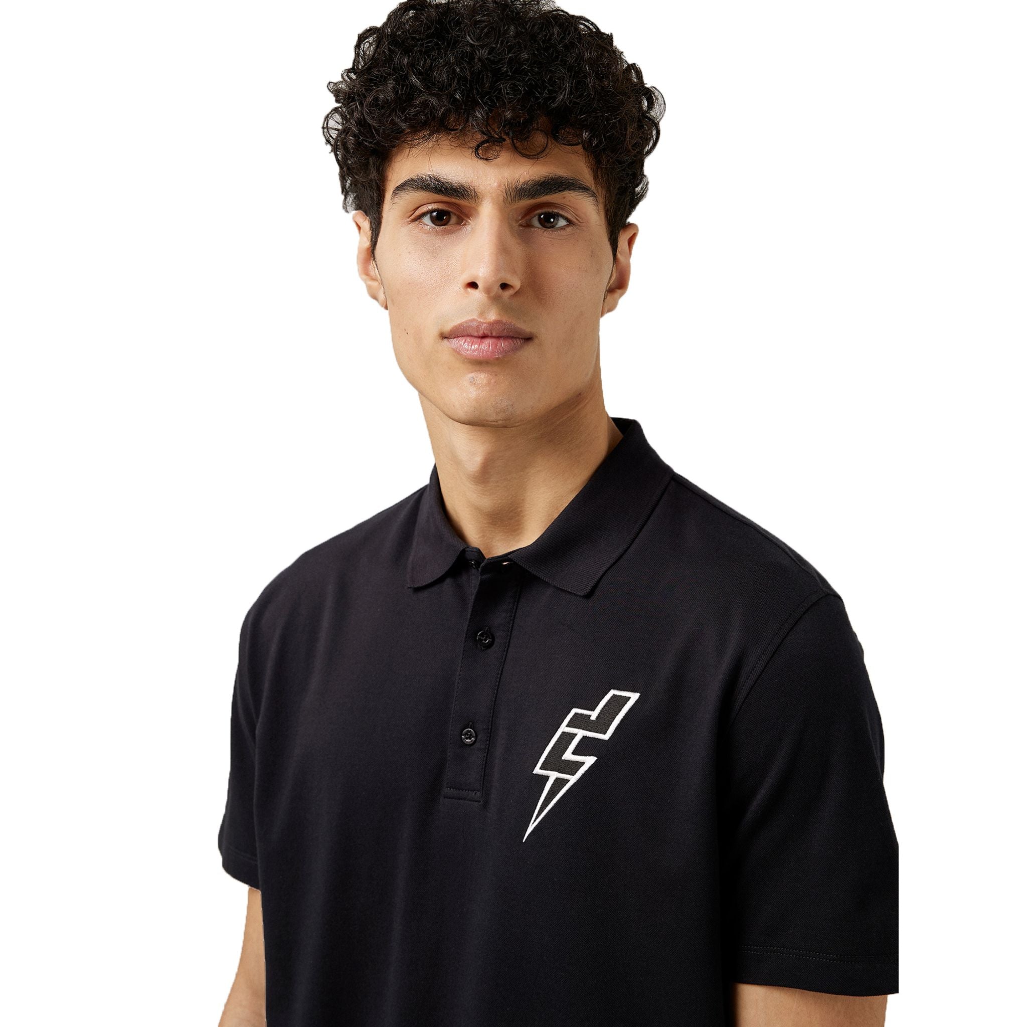 J. Lindeberg Polo JL Strike Rib Jersey Homme