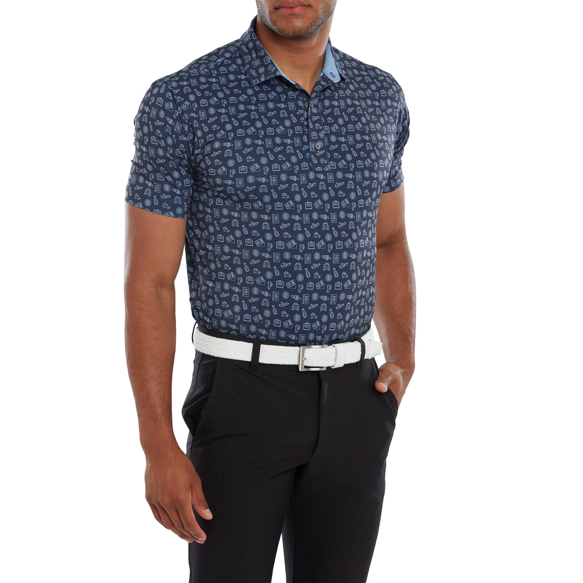 Polo Footjoy Travel Print pour homme