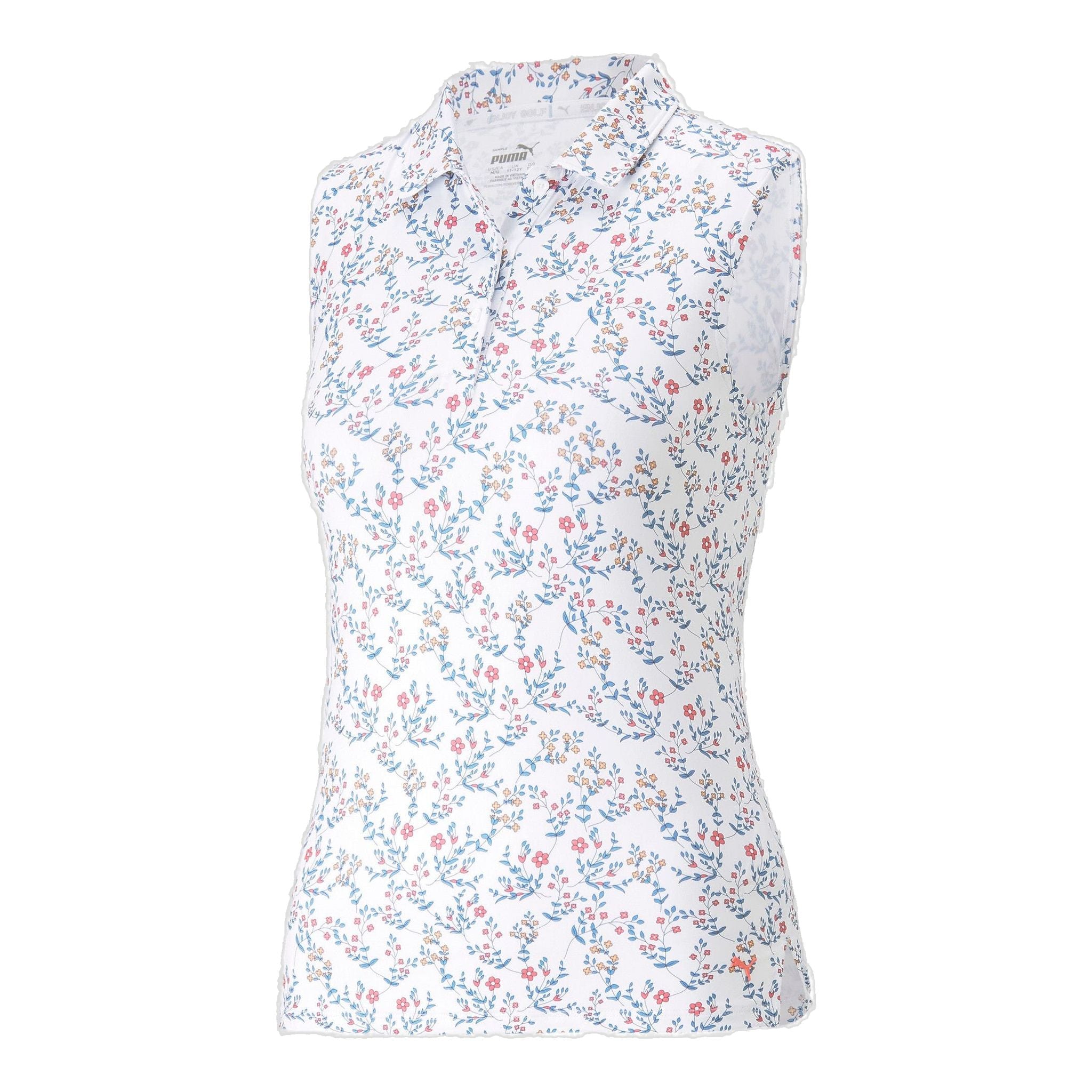 Polo Puma pour filles Mattr Micro Floral Femme