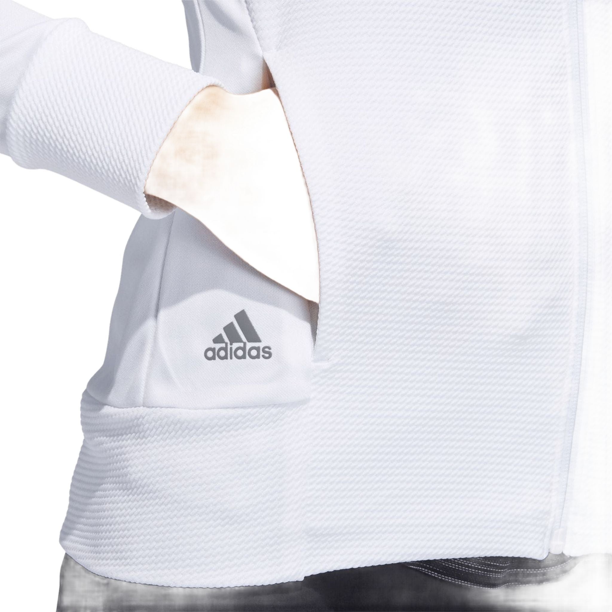 Veste zippée texturée Adidas pour femme