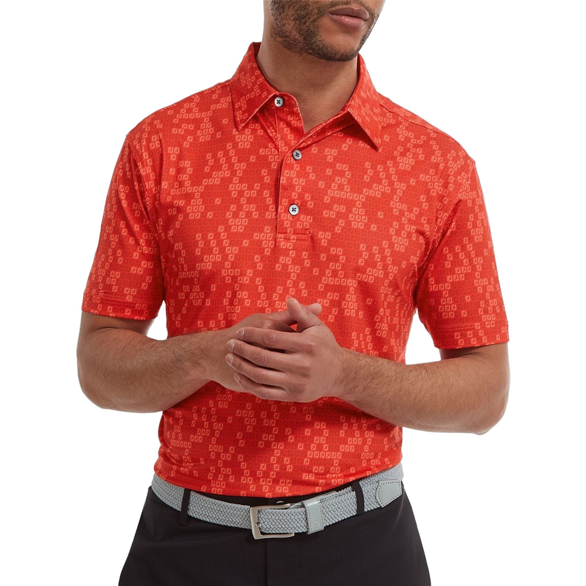 Polo Footjoy Lisle à imprimé camouflage numérique pour homme