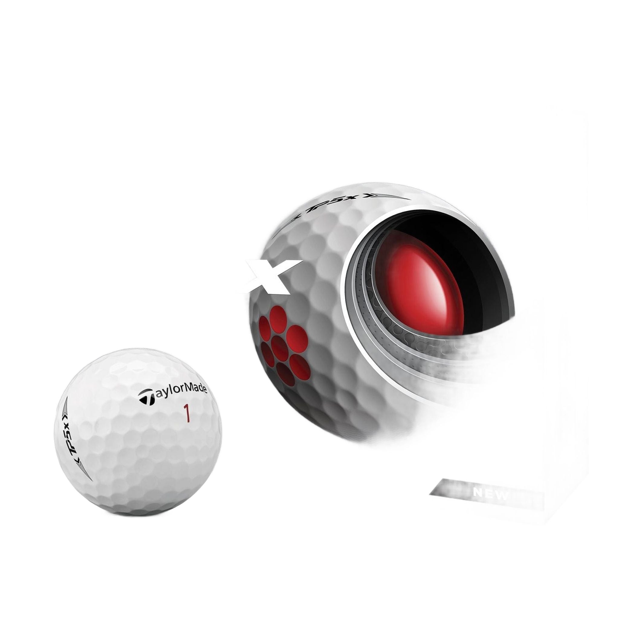 TaylorMade TP5x Golfbaelle