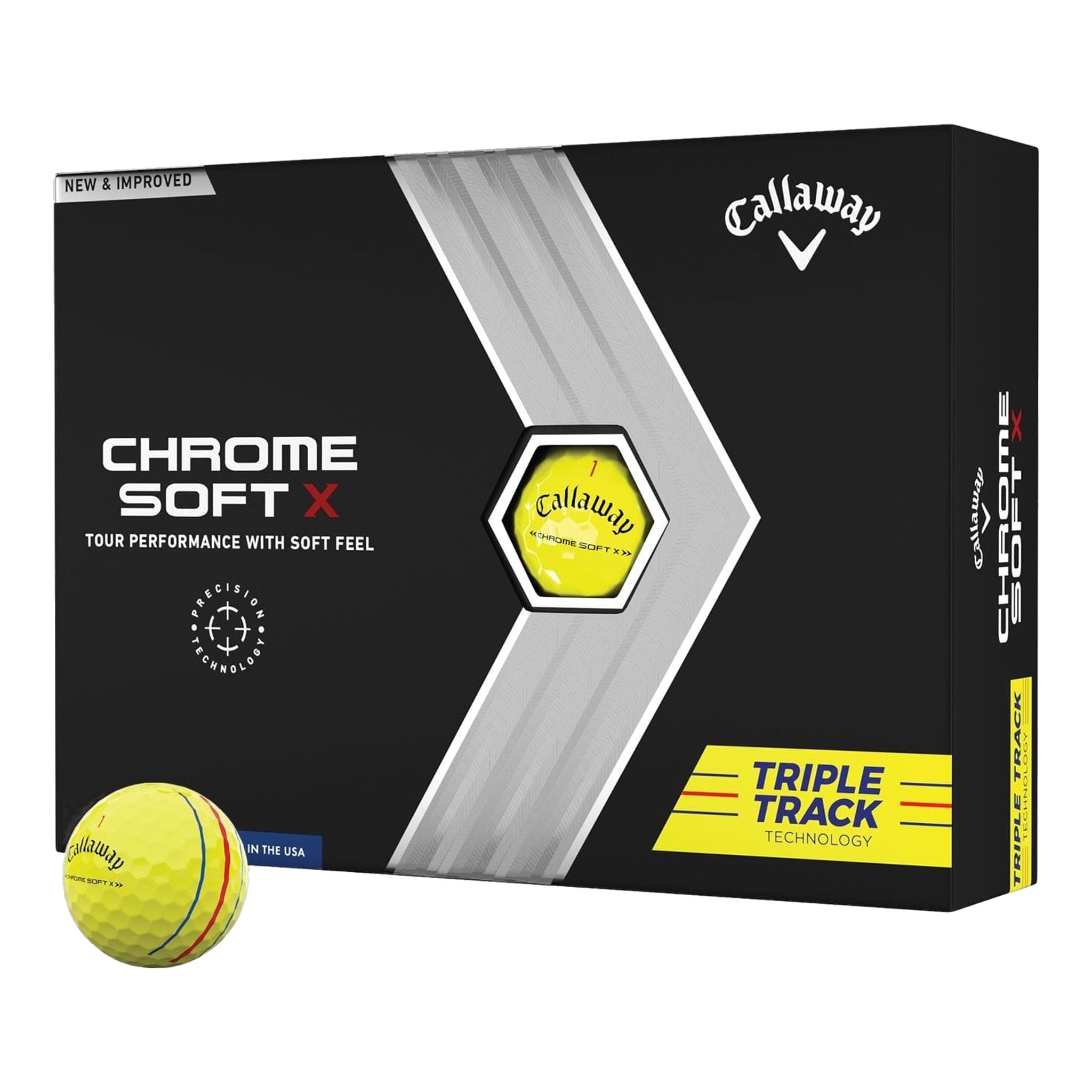 Balles de golf Callaway Chrome Soft X 2022